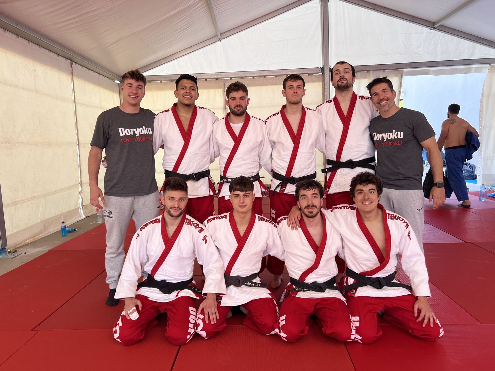 Equipo masculino Doryoku en la Liga Nacional de Judo Equipo masculino Doryoku en la Liga Nacional de Judo
