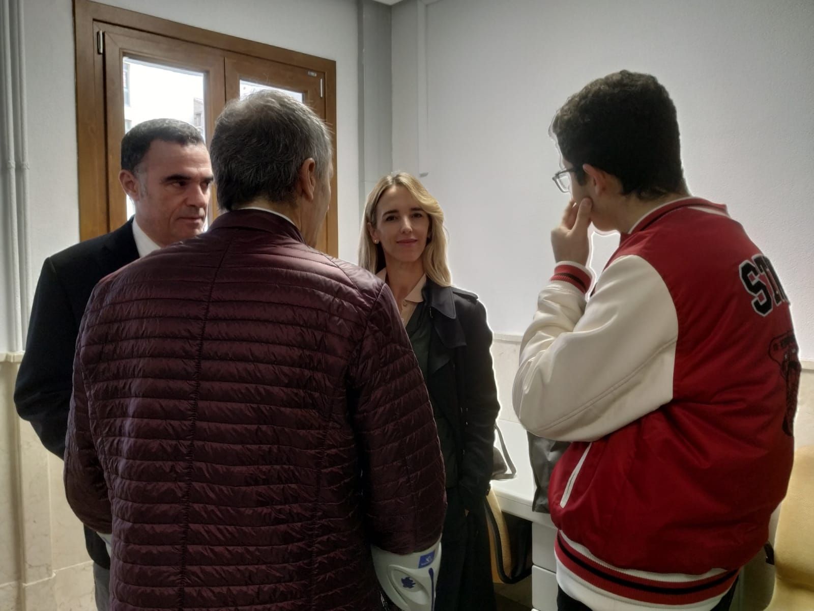 Cayetana Álvarez de Toledo en los juzgados de Zamora Foto  Verónica Muriel