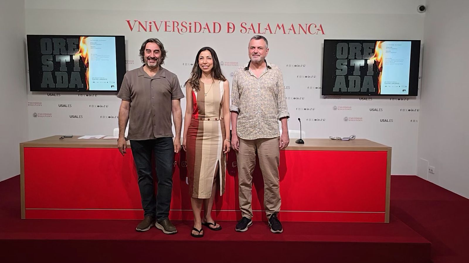 Rueda de prensa para presentar “Las Noches del Fonseca” comienzan con la obra “La Orestíada”