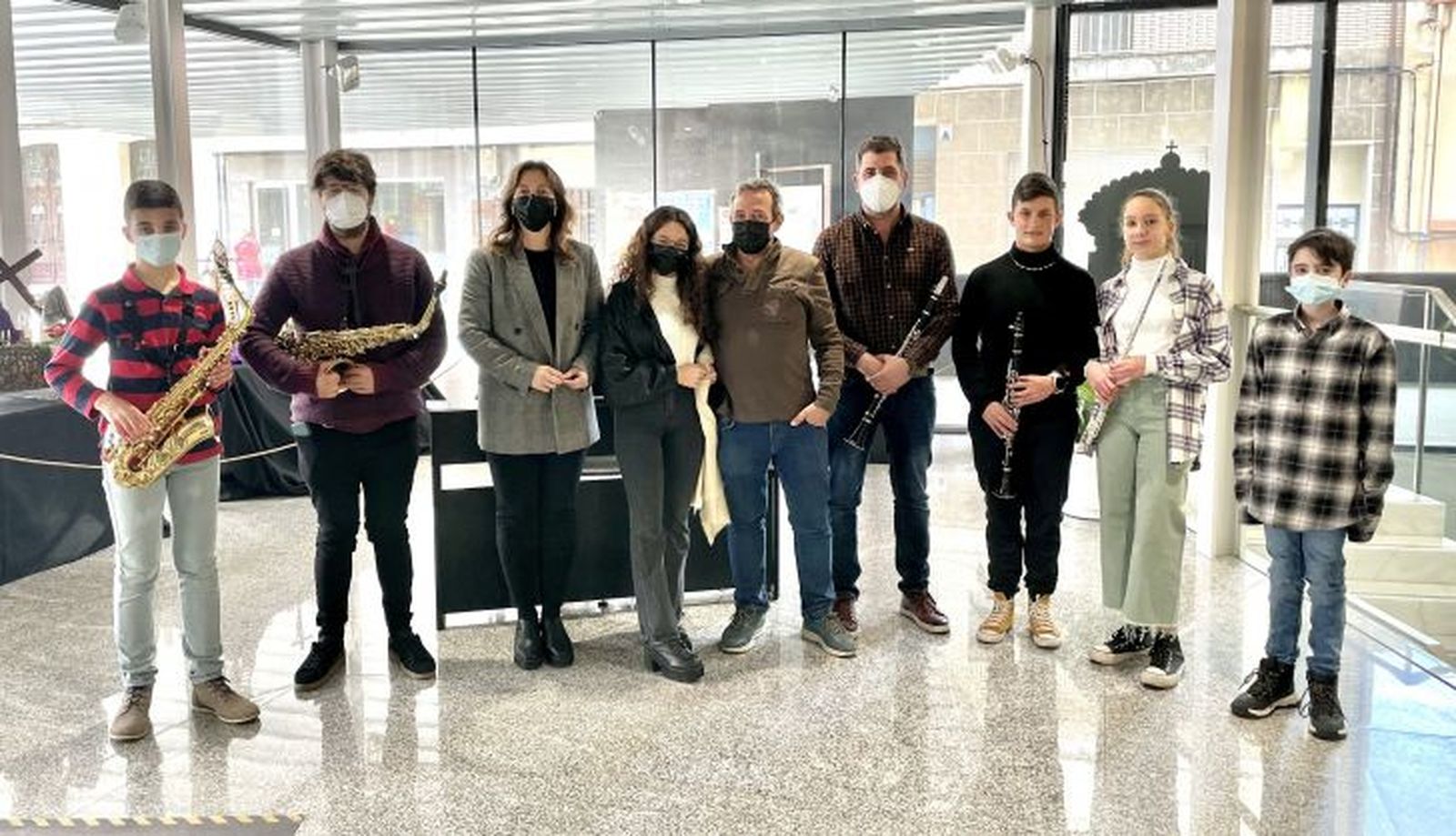 Inauguración de la exposición de los pasos de Semana Santa