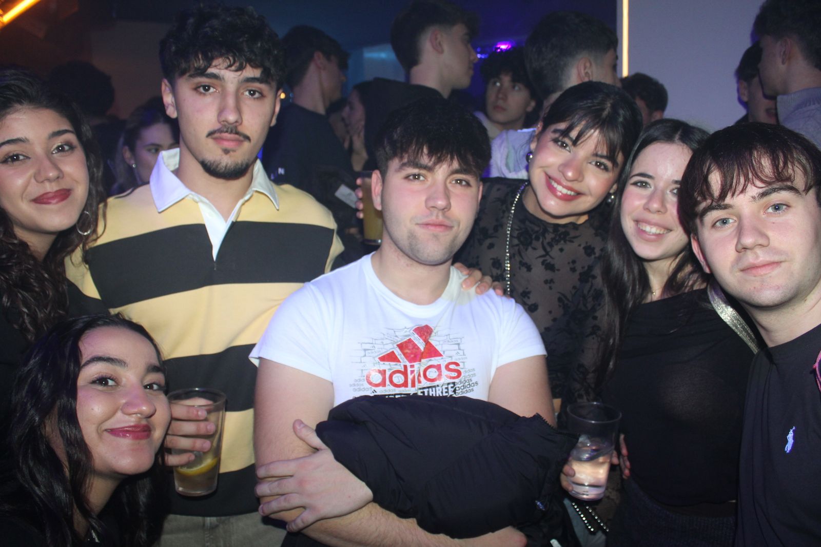 Salamanca de noche, sabado 24 de enero