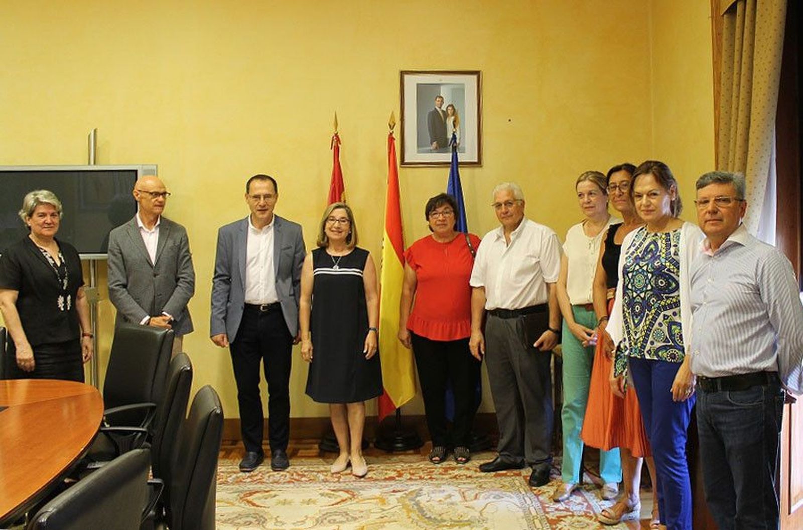 Foto toma posesión INSS