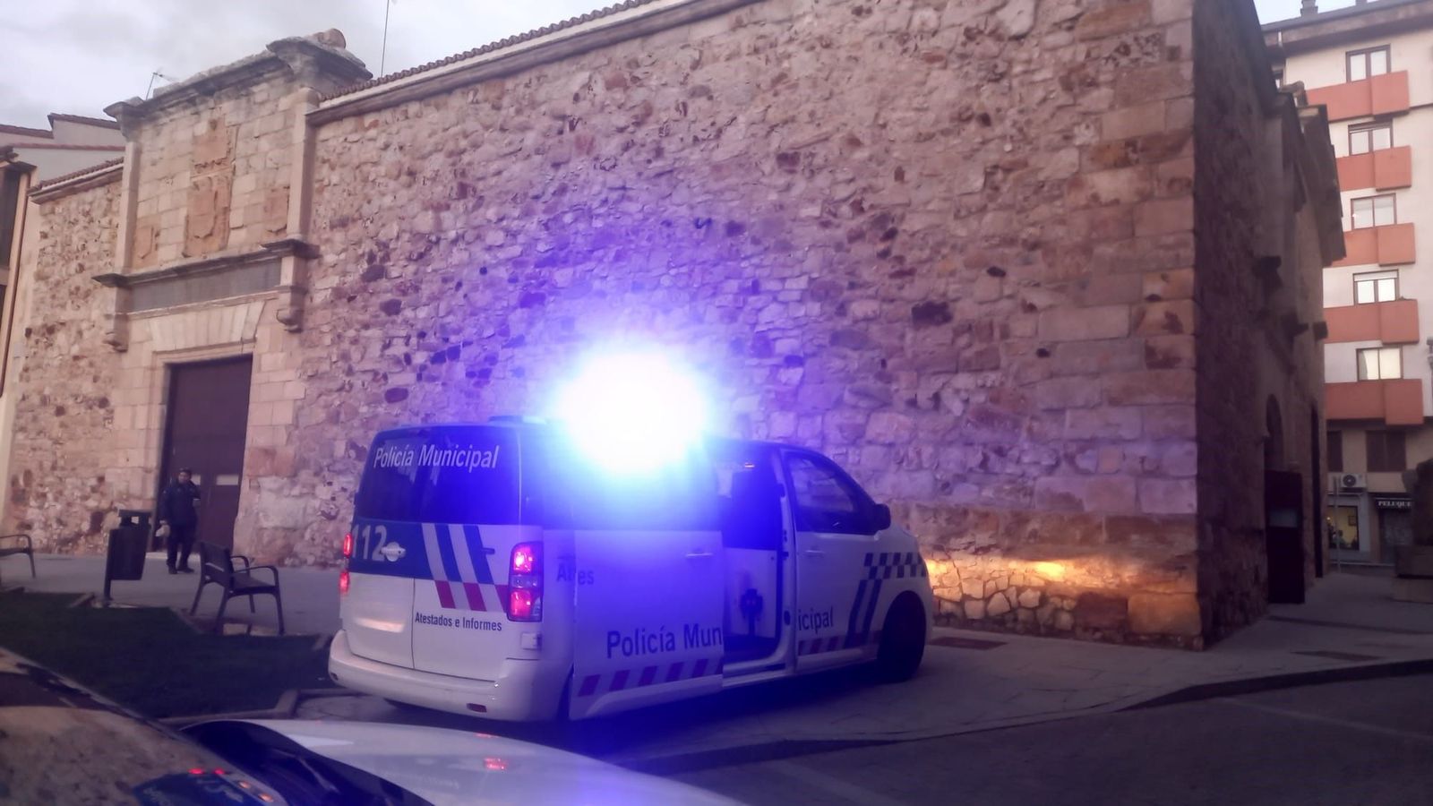 Atropello en Santa Ana.Policía local.