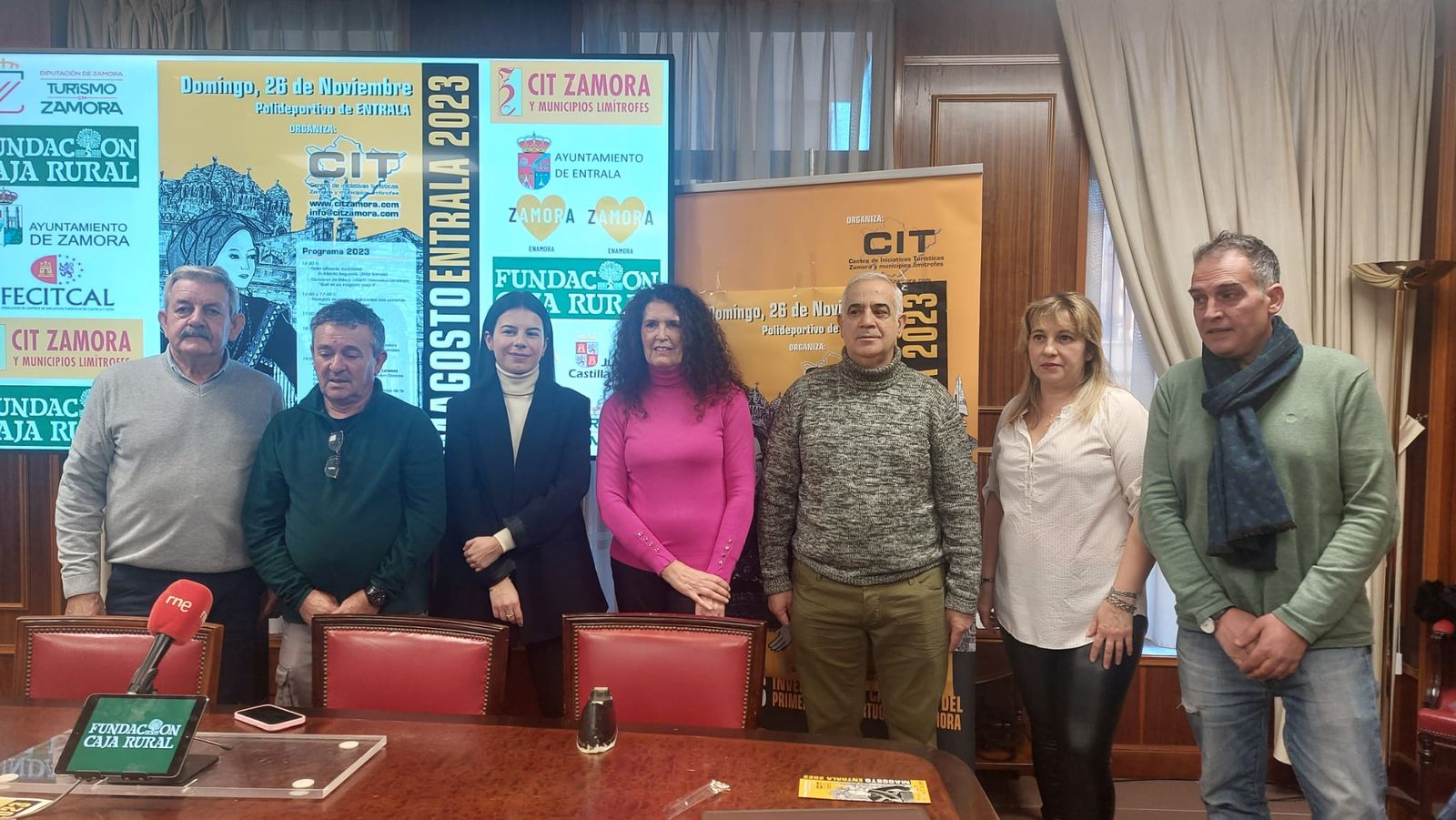 Presentación del Magosto de Entrala