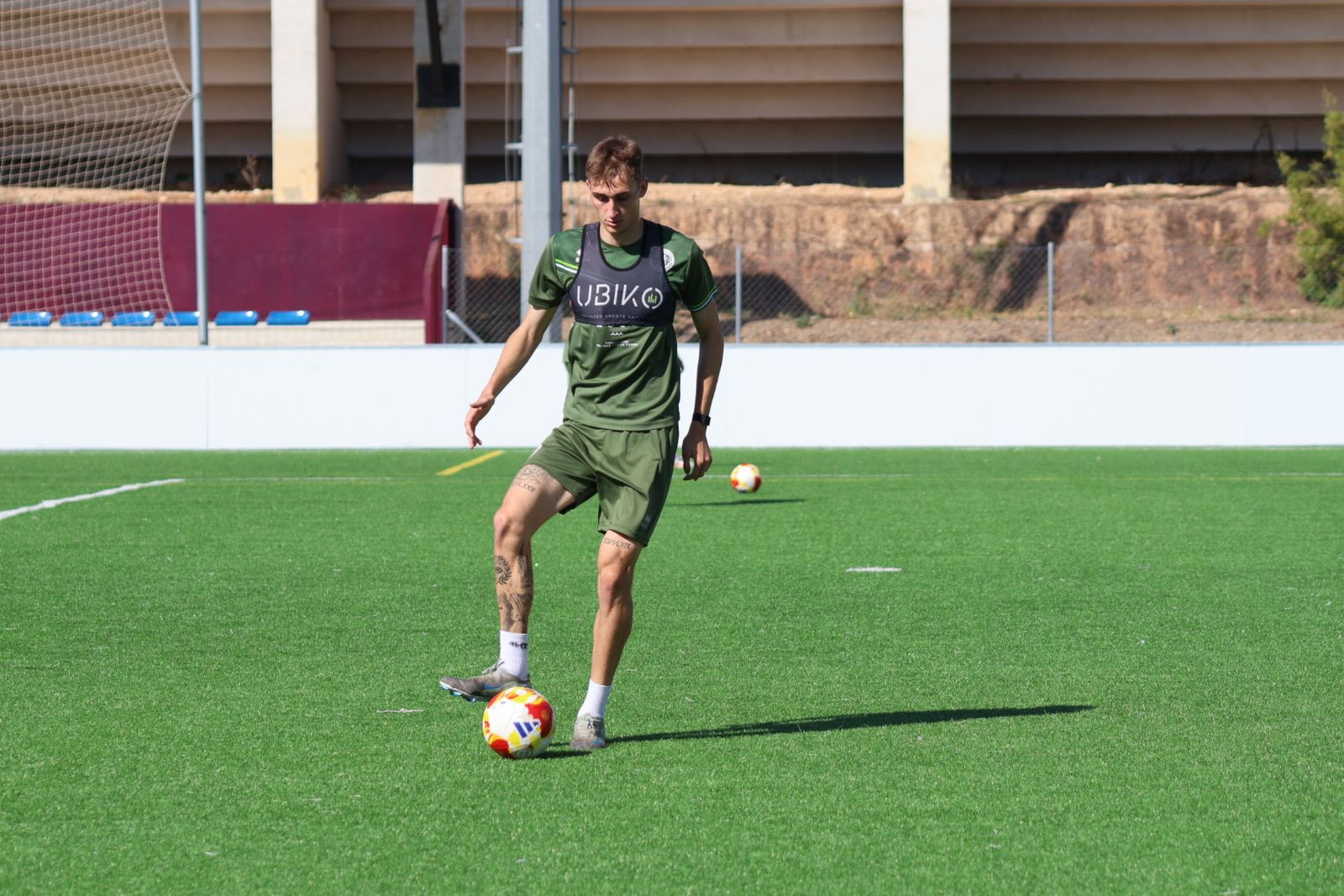 Primer entrenamiento de Mario Simón como entrenador de Unionistas
