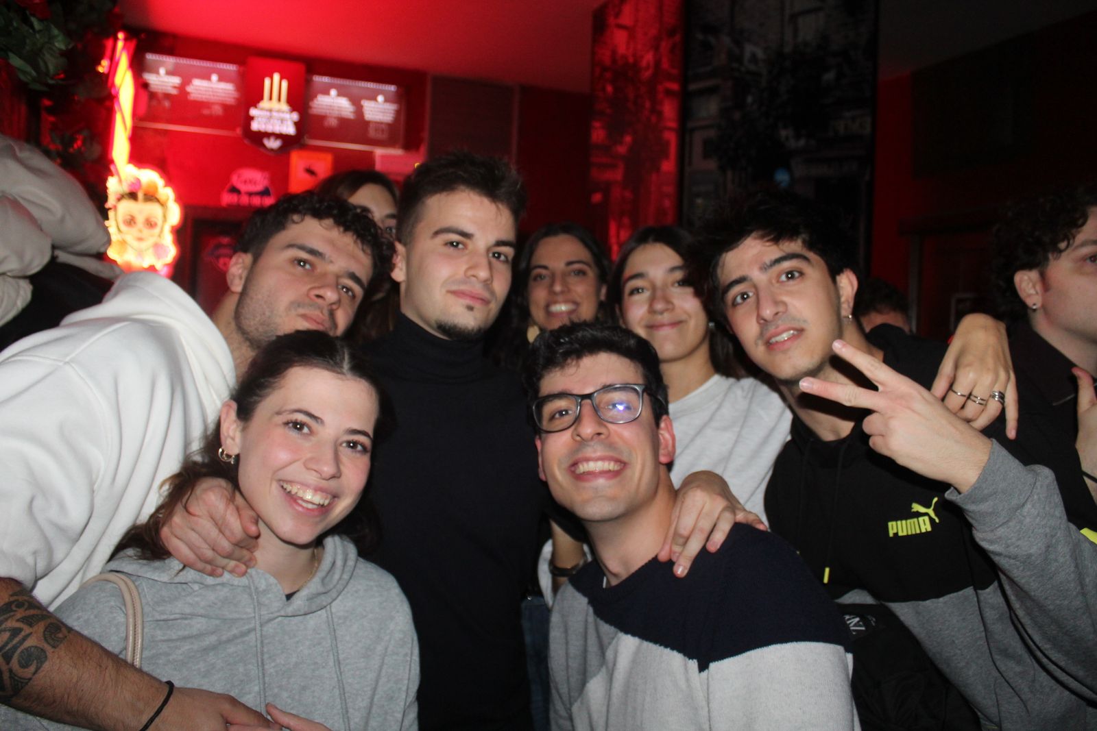 Salamanca de noche, sabado 20 de diciembre