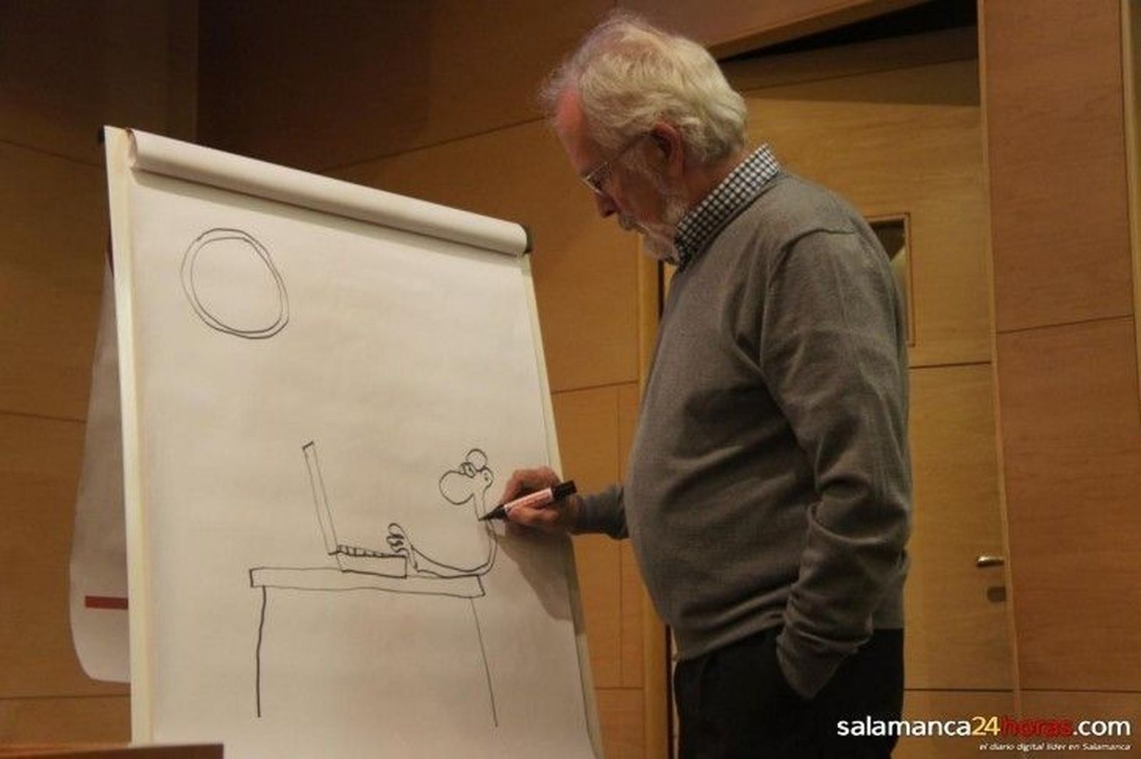 Forges: "Los humoristas analizamos con ternura la estupidez humana" Forges: "Los humoristas analizamos con ternura la estupidez humana"