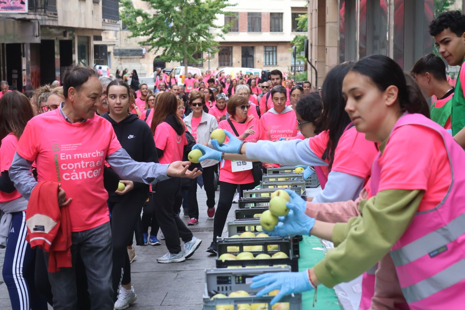 La marcha contra el cáncer vuelve a Salamanca un año más