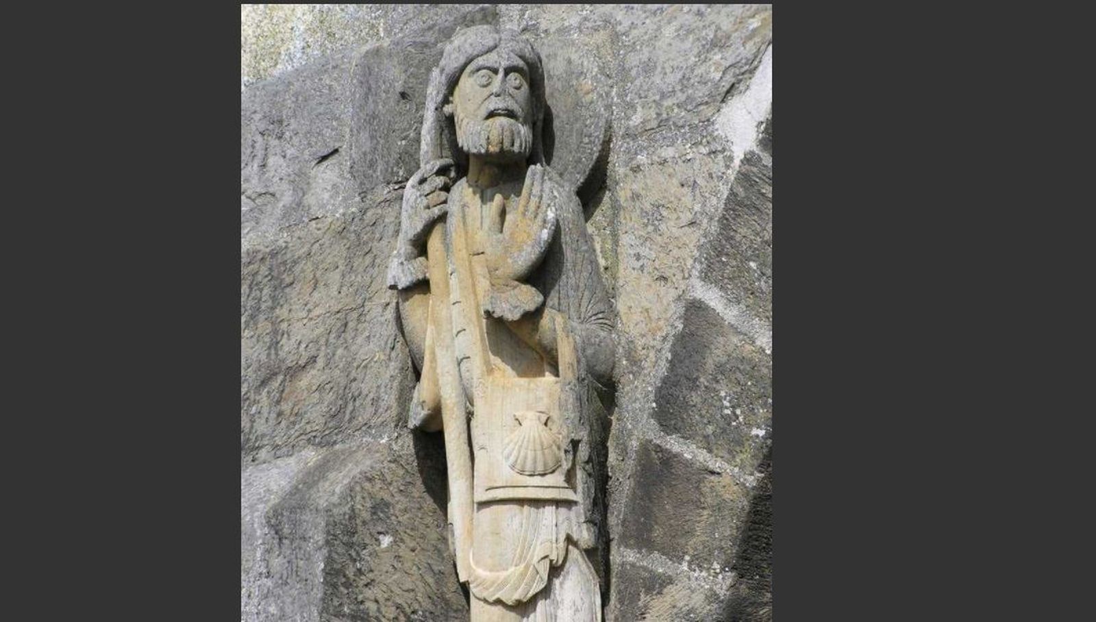 Santiago peregrino en Santa Marta de Tera