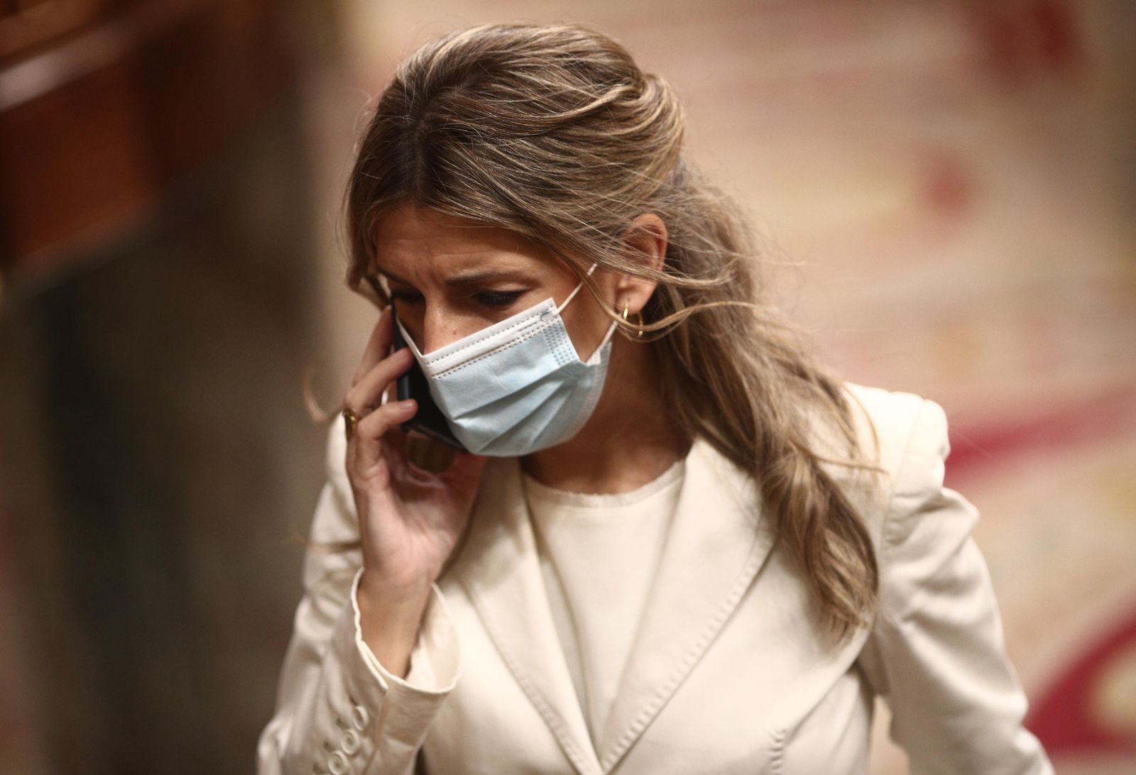 La ministra de Trabajo, Yolanda Díaz