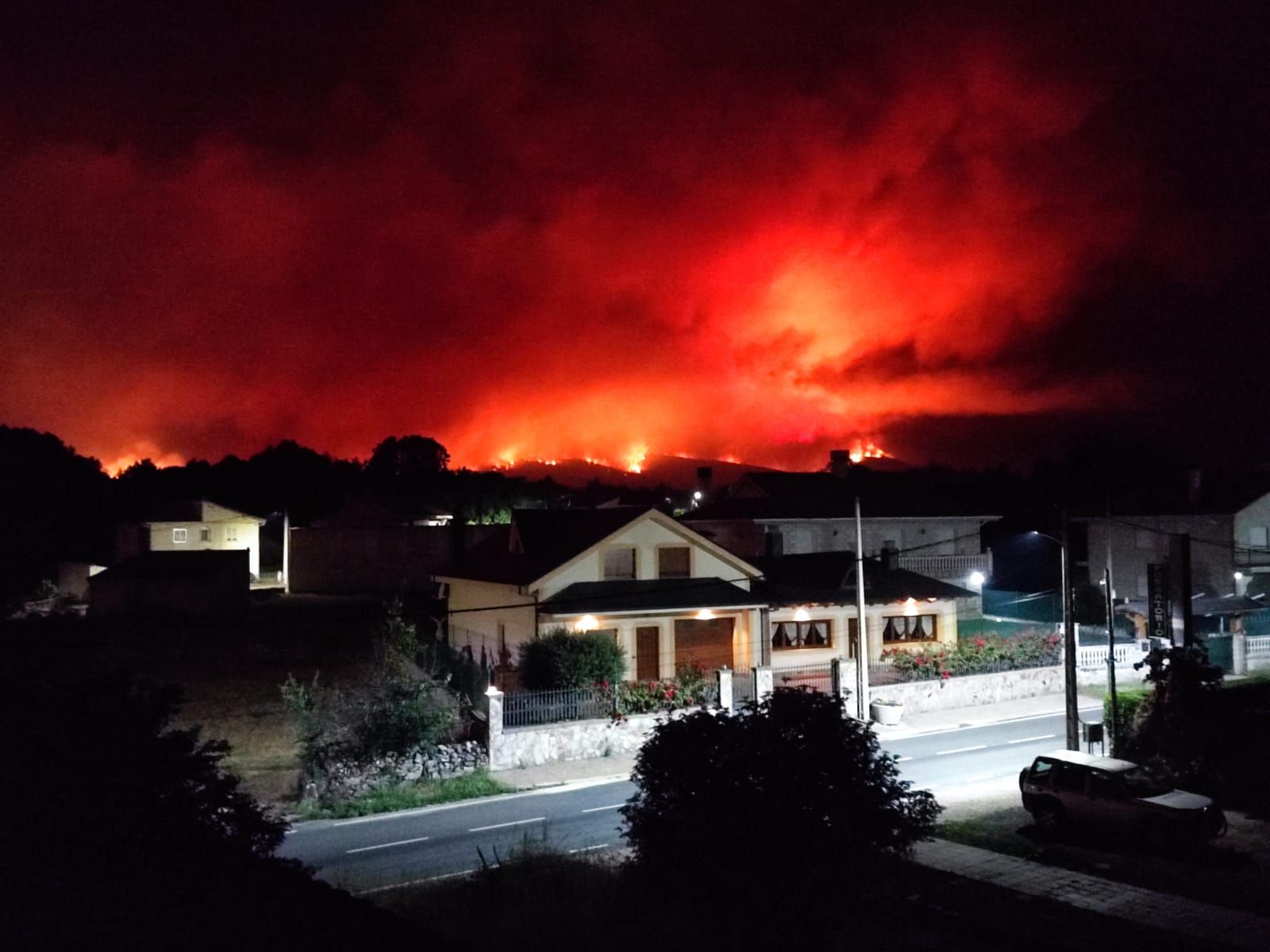 Incendio Sierra de la Culebra