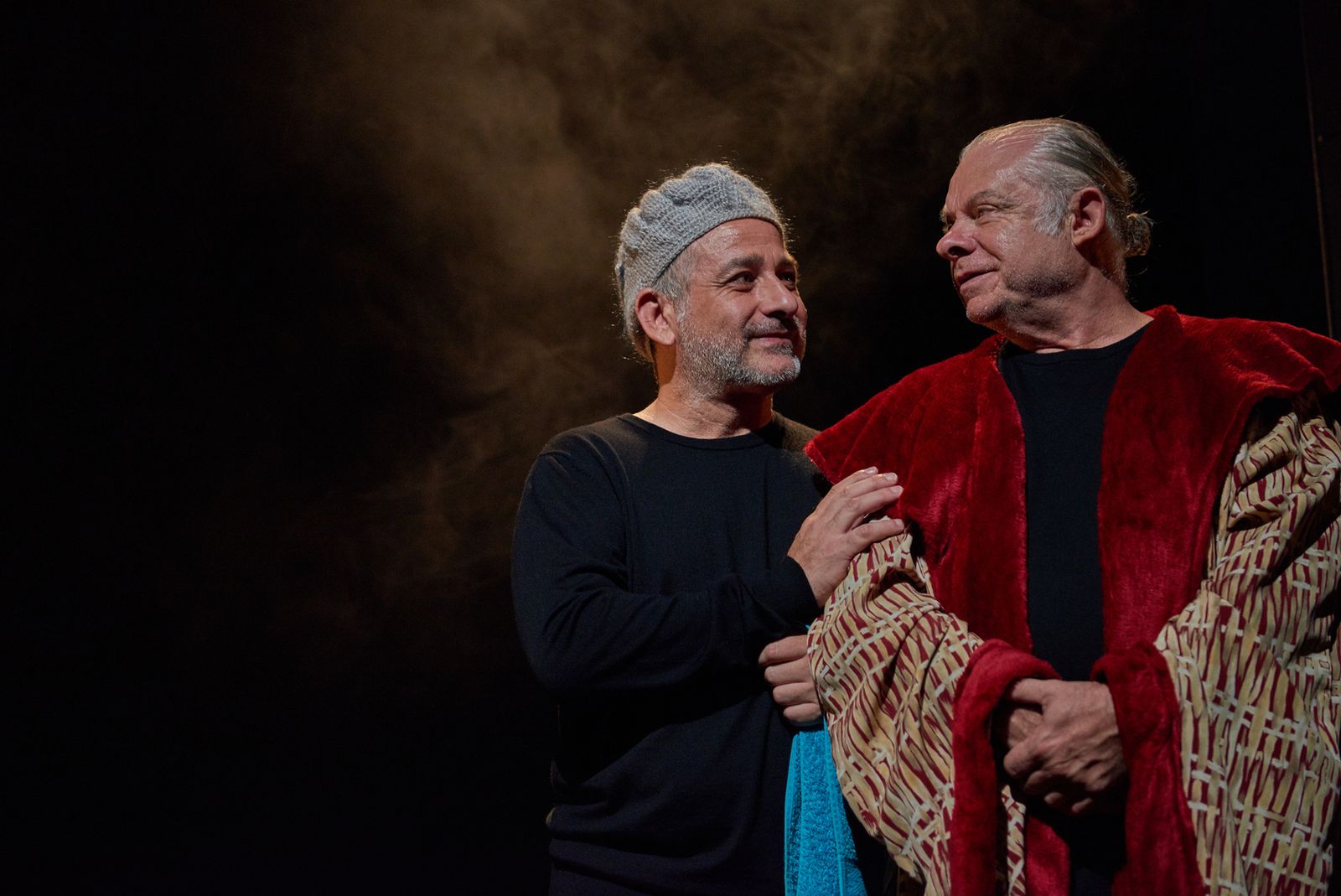 Los actores Carles Castillo, Carles Montoliu, Víctor Lucas y Santiago Sánchez