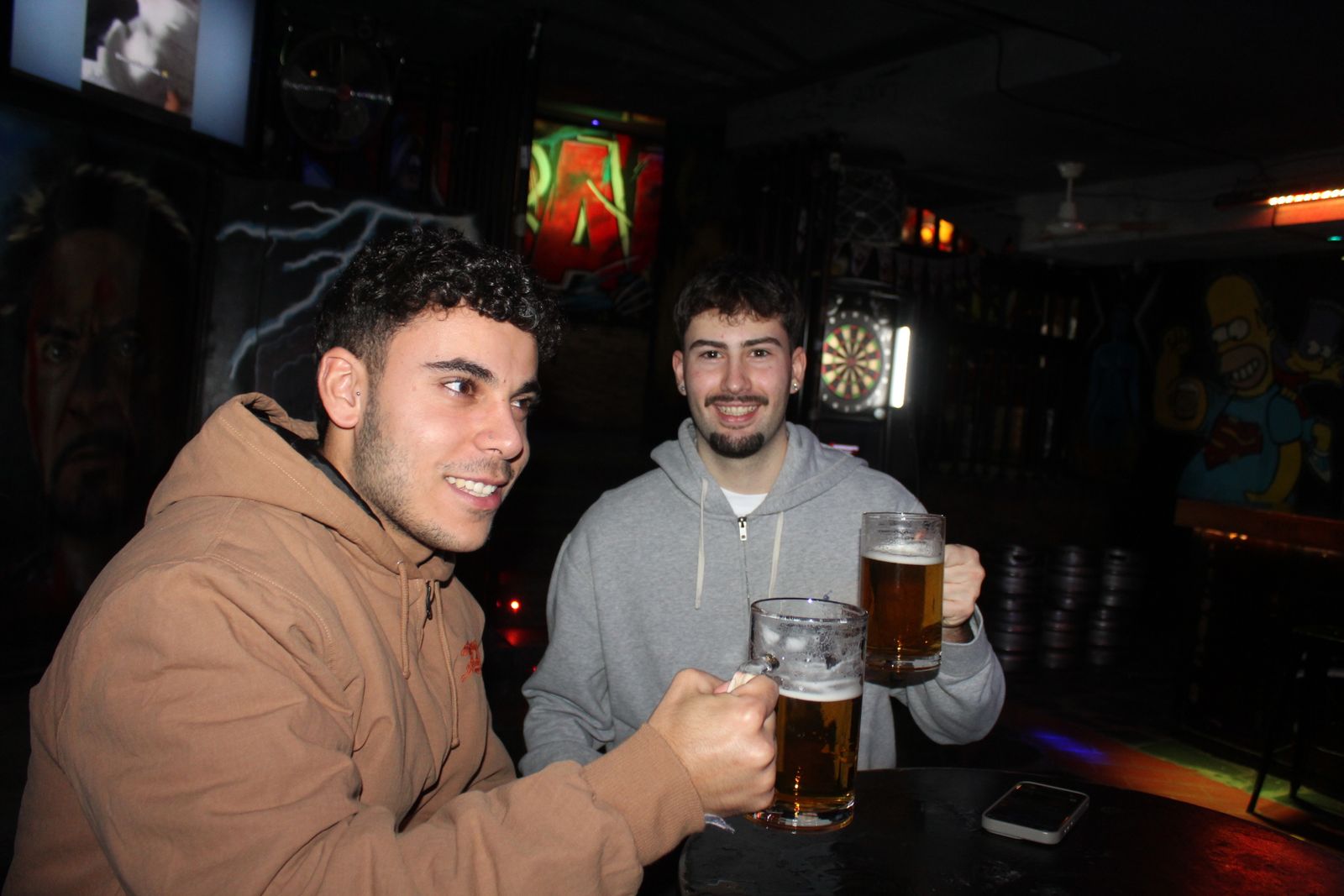 Salamanca de noche, jueves 16 de enero