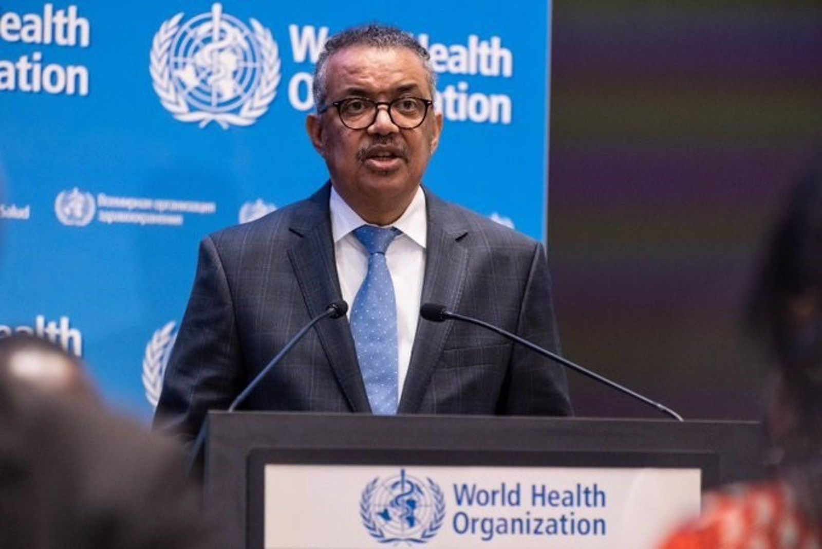 Director general de la Organización Mundial de la Salud (OMS), Tedros Adhanom Ghebreyesus.   OMS   Archivo