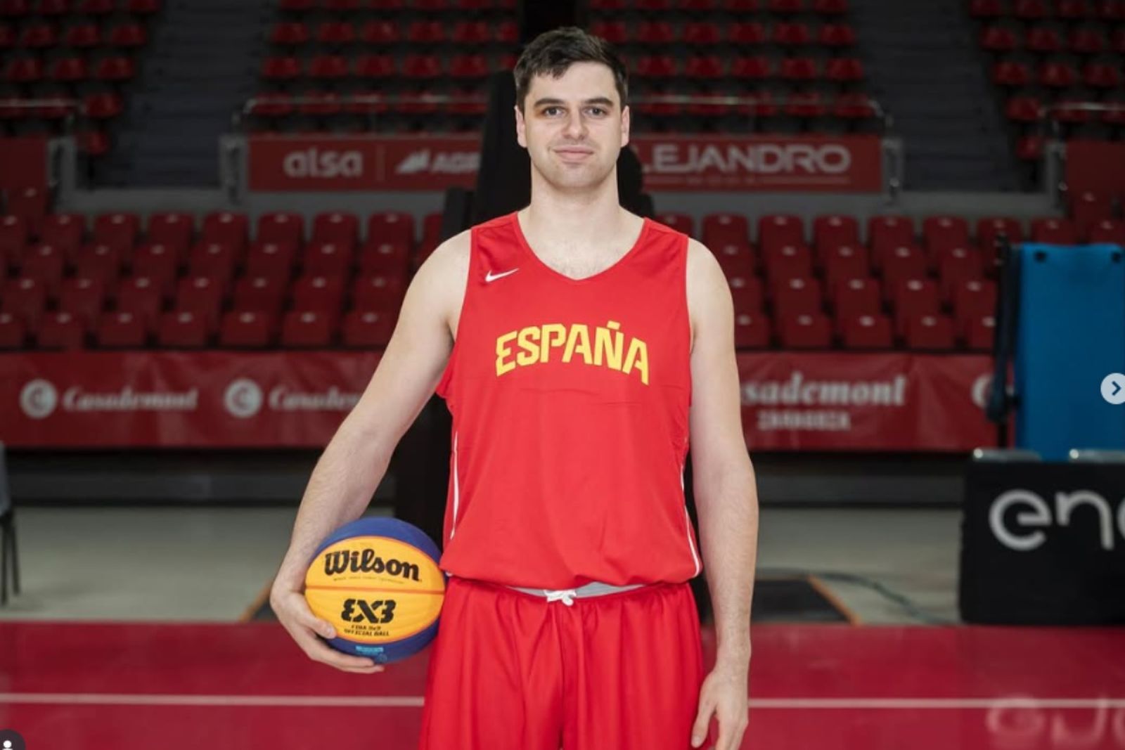 Álvaro Martínez, nuevo jugador del CB Zamora. Foto: Federacion Española de Baloncesto