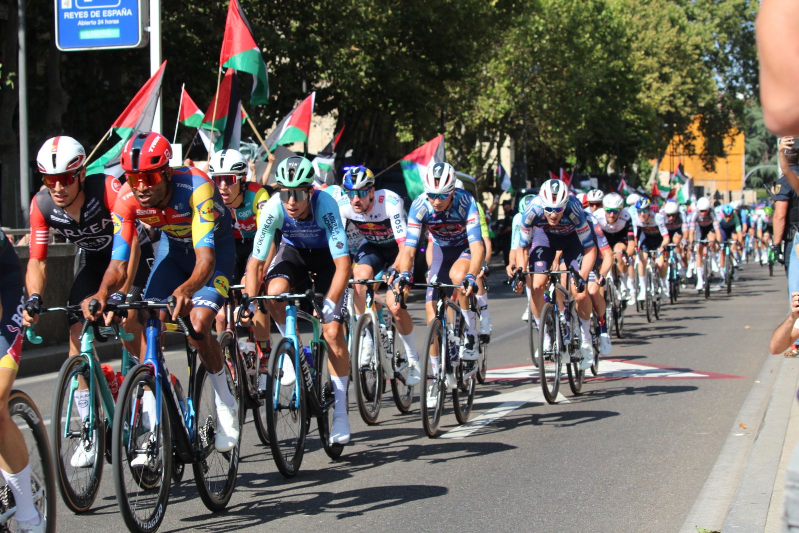 Vuelta ciclista a su paso por Salamanca
