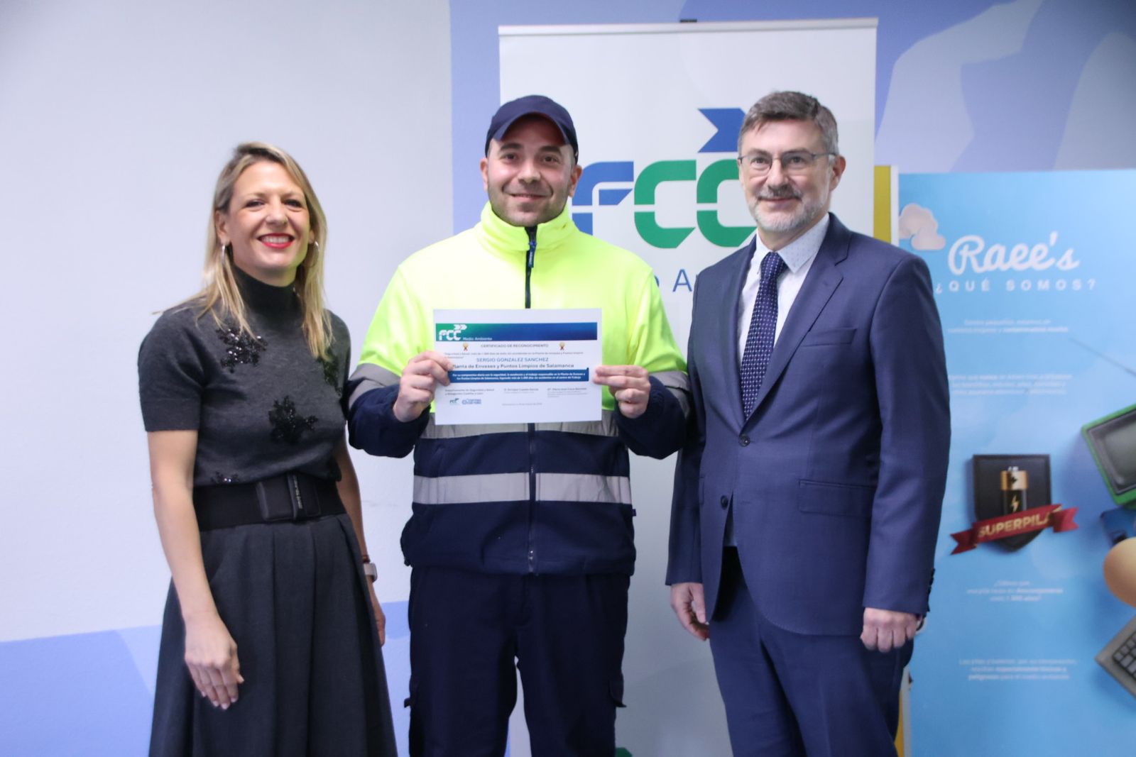 FCC Medio Ambiente celebrará un acto de reconocimiento a los trabajadores de la planta de envases de Salamanca y Puntos Limpios