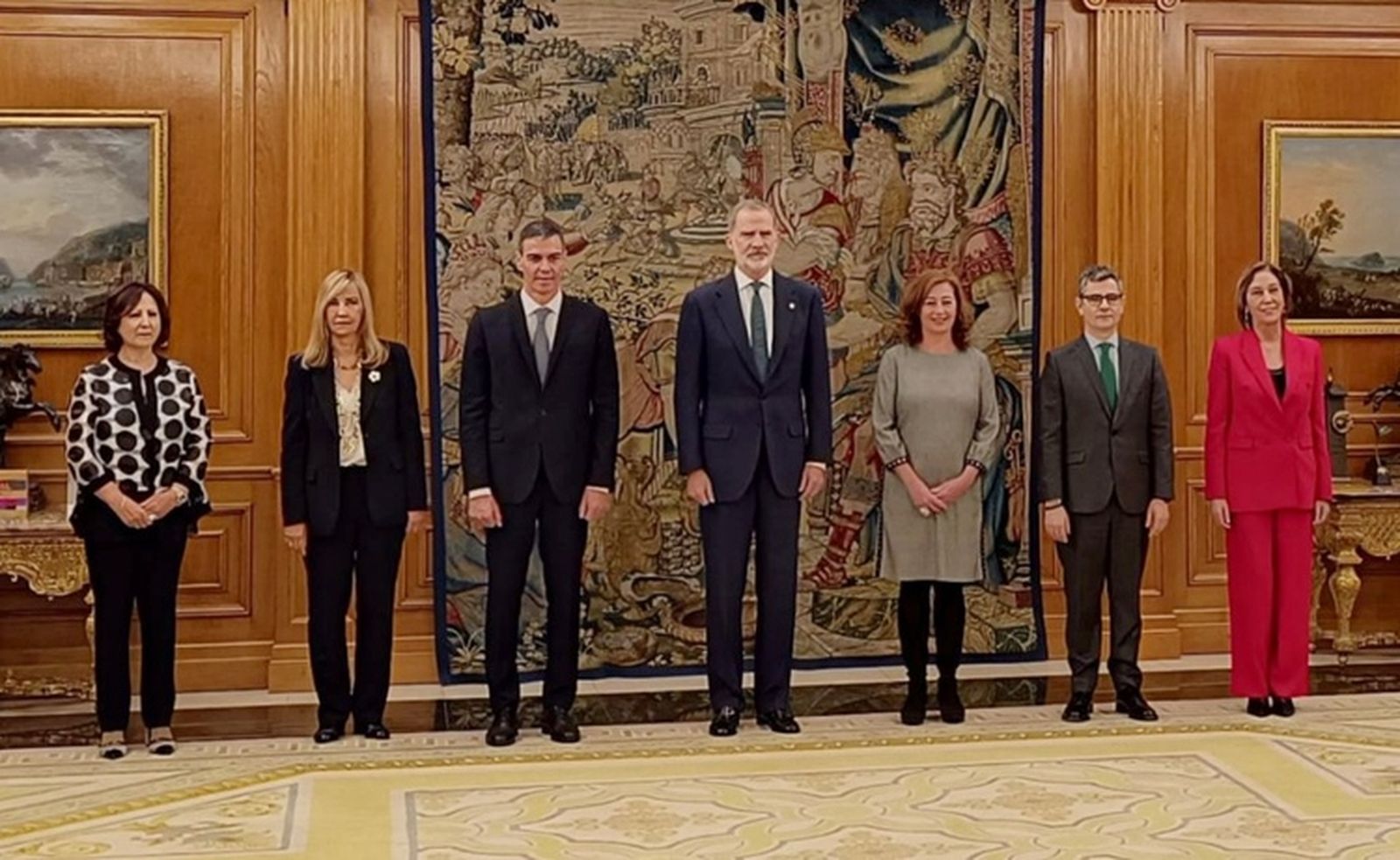 La salmantina Teresa Peramato promete su cargo como nueva fiscal general del Estado ante el Rey