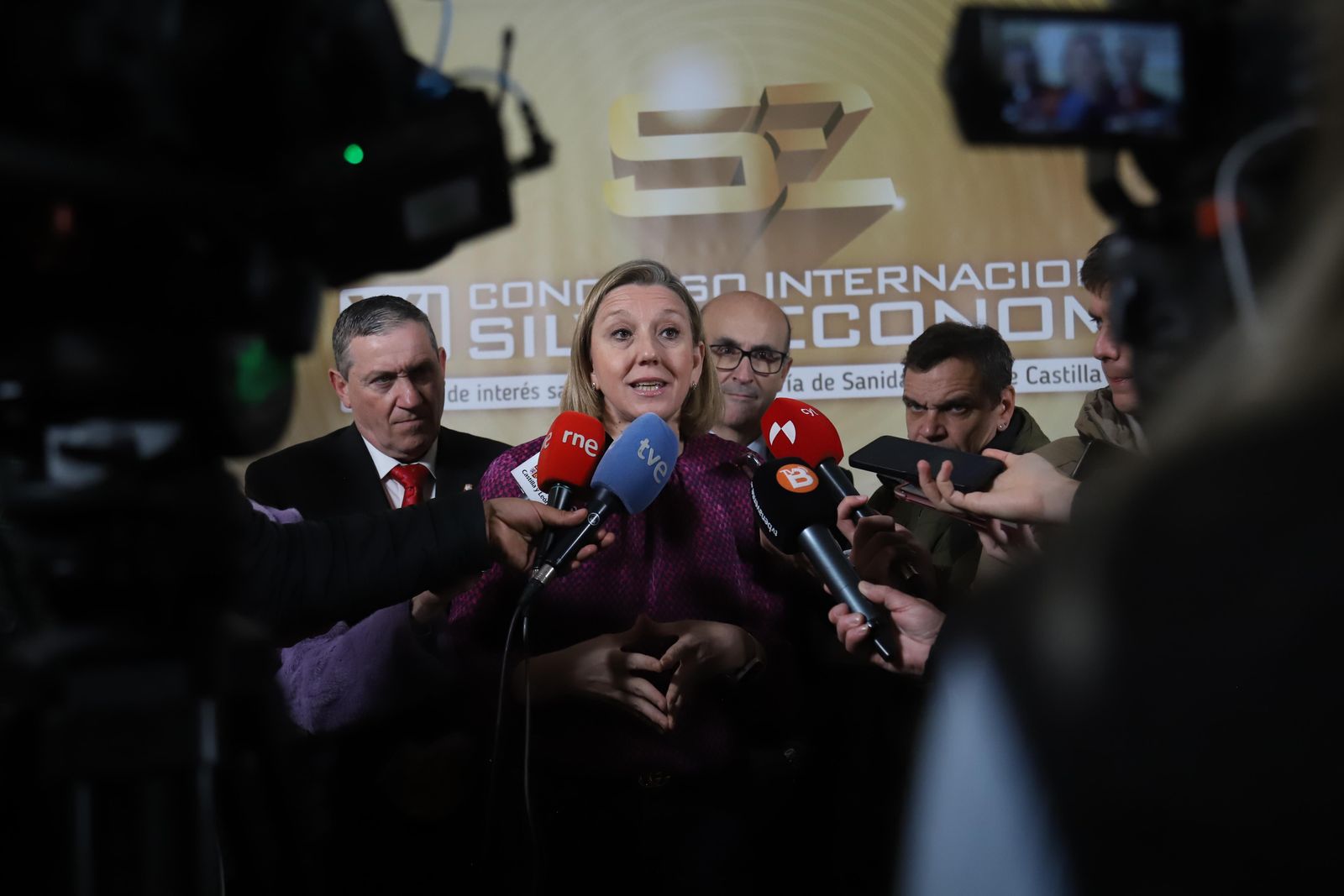 La vicepresidenta de la Junta de Castilla y León y consejera de Familia e Igualdad de Oportunidades, Isabel Blanco