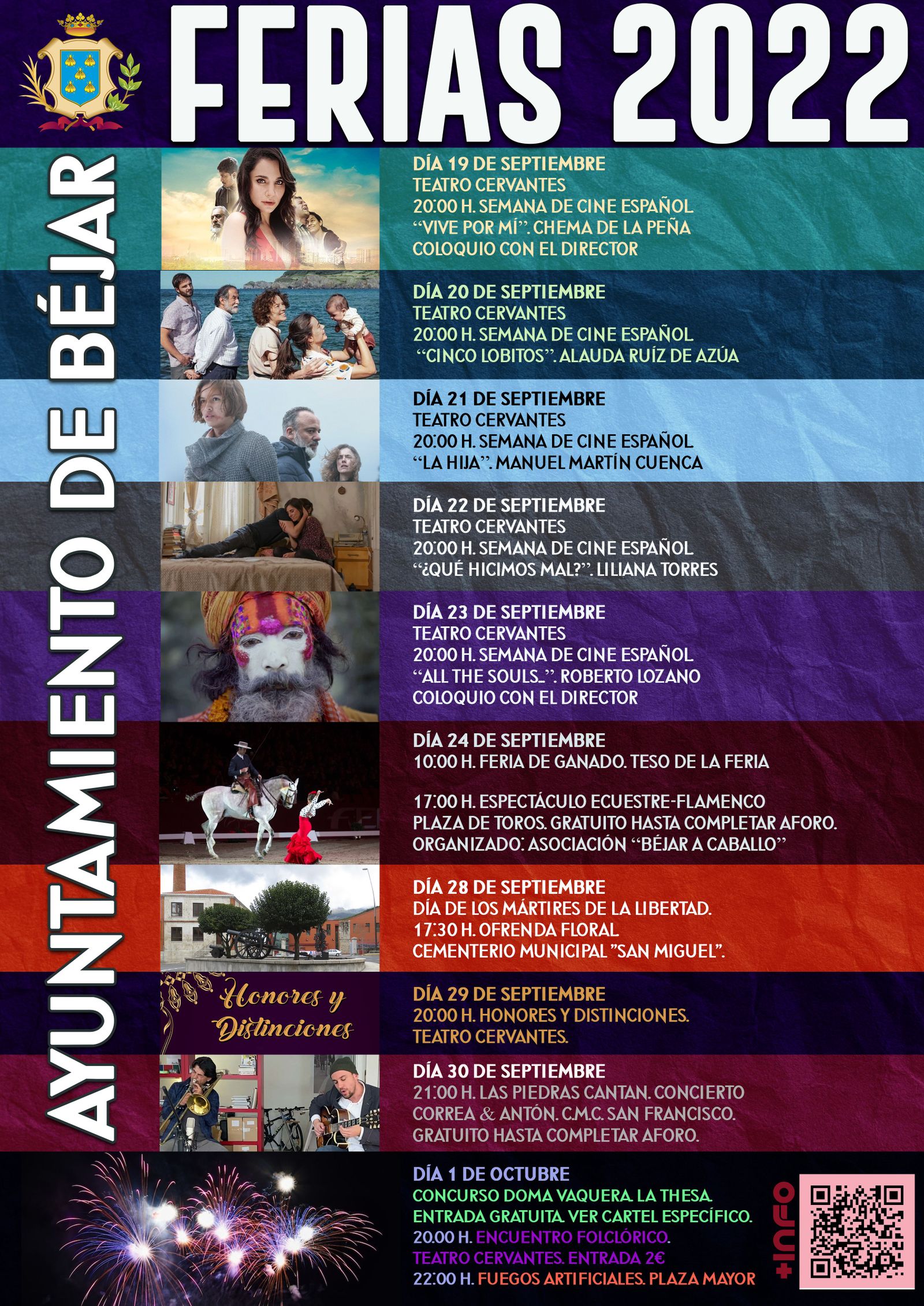 cartel ferias béjar 2022