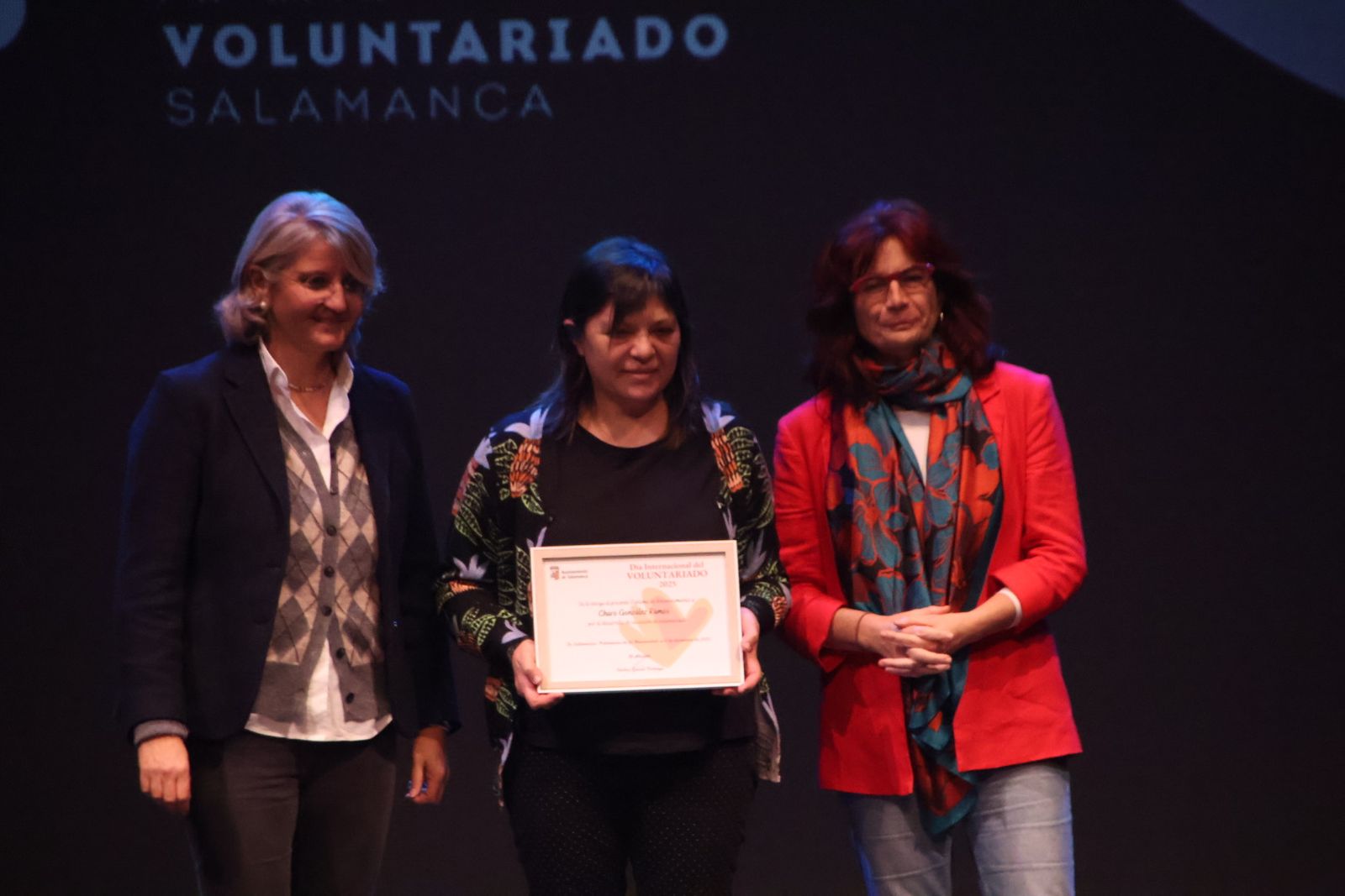 acto de reconocimiento de la labor solidaria con motivo del Día Internacional del Voluntariado