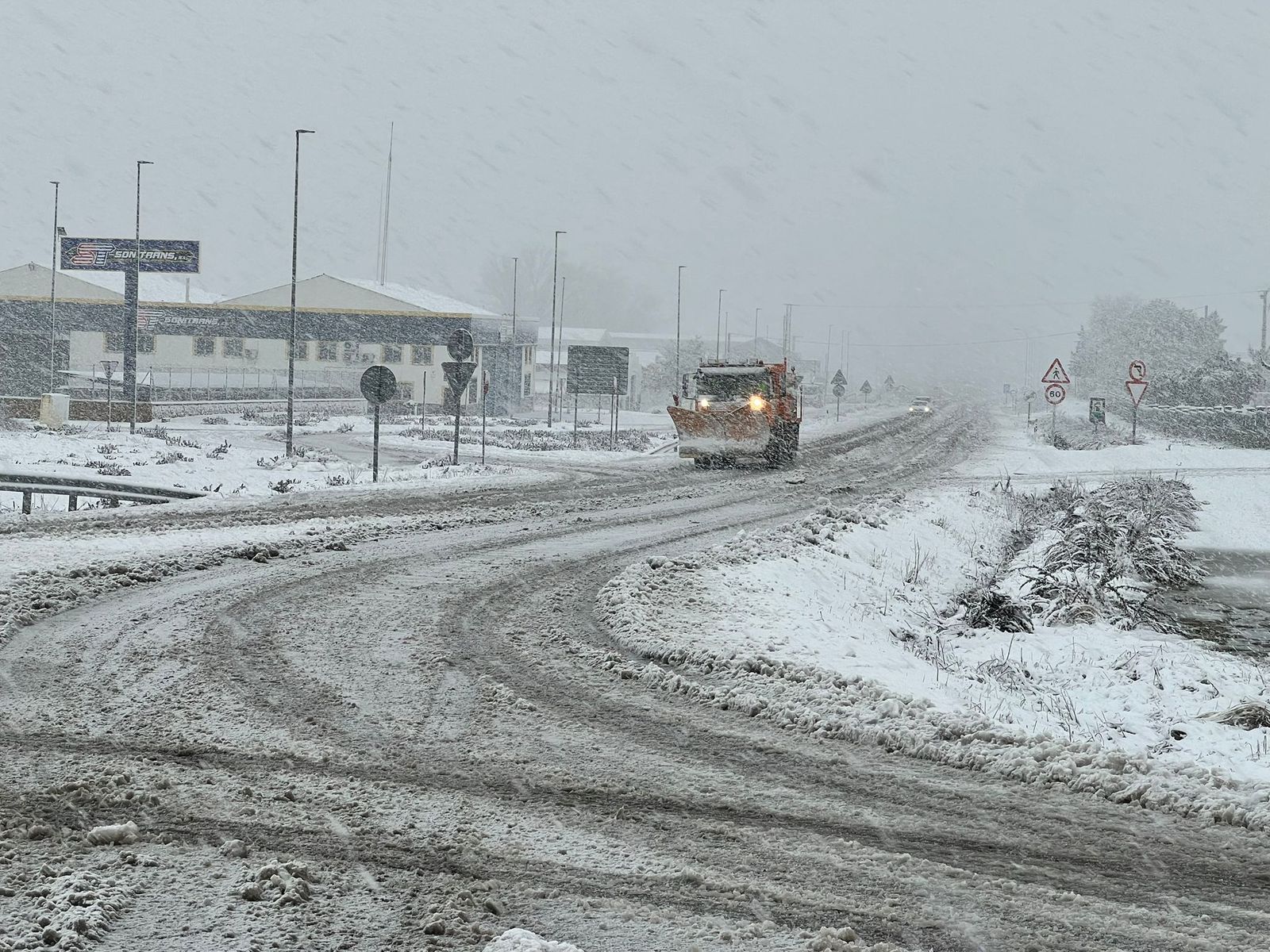 Nevada en Salamanca 28 de enero 2026