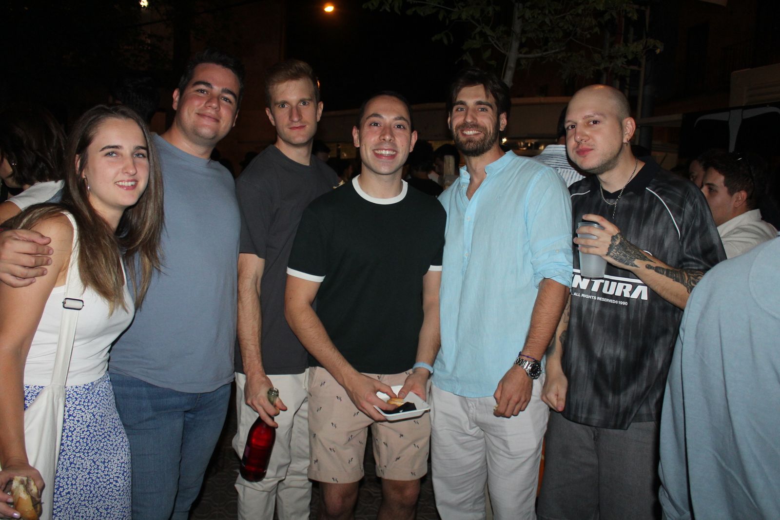 Ambiente en la Feria de Día en la tarde de este sábado