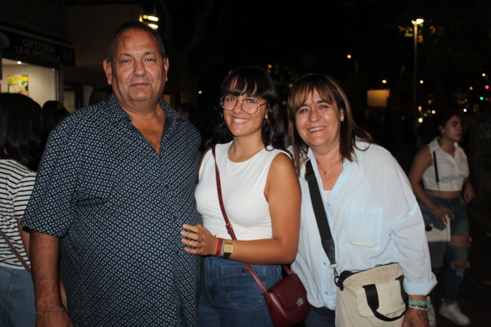 Ambiente en la Feria de Día en la tarde de este viernes