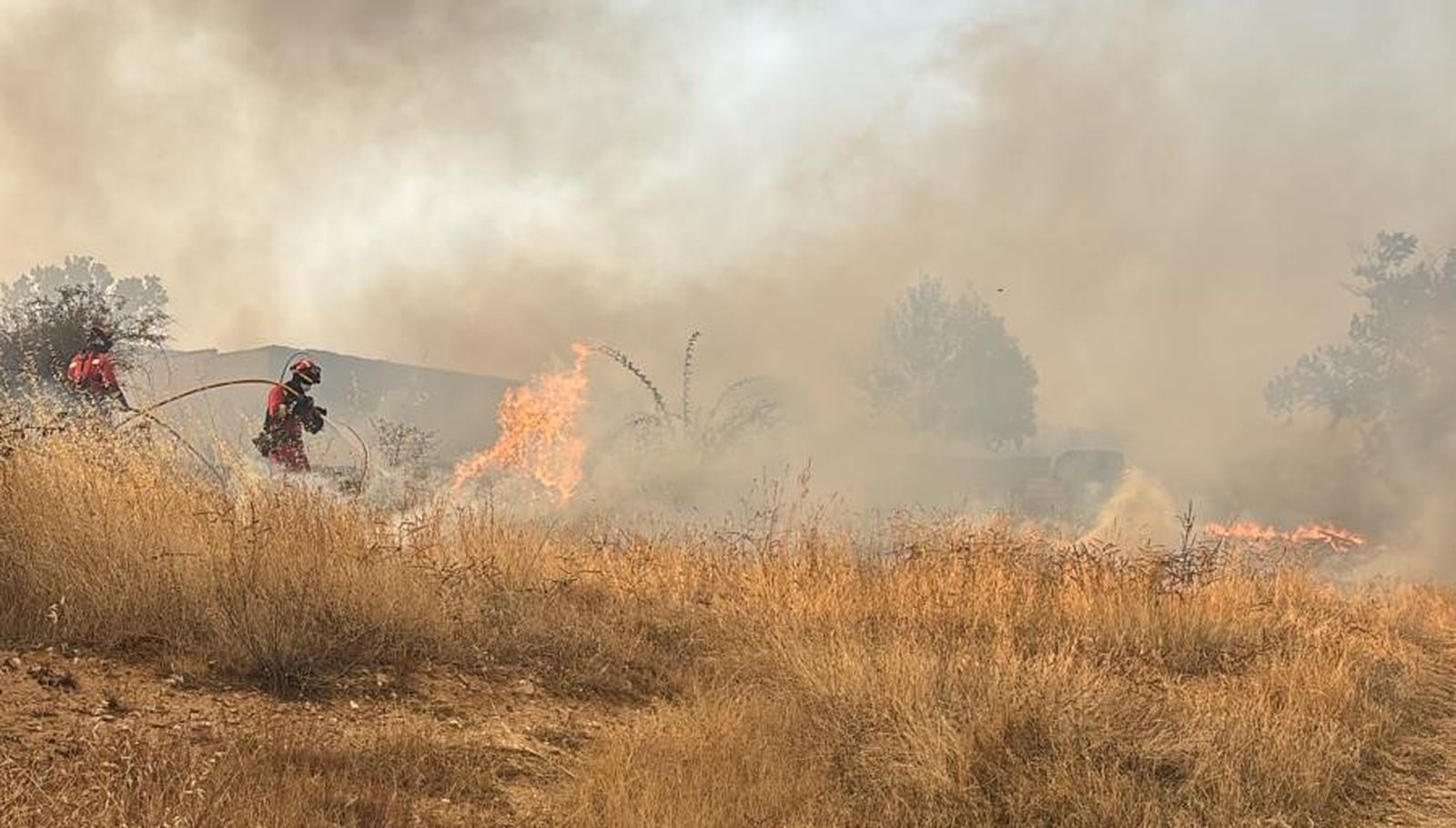 Incendio de Molezuelas de la Carballeda