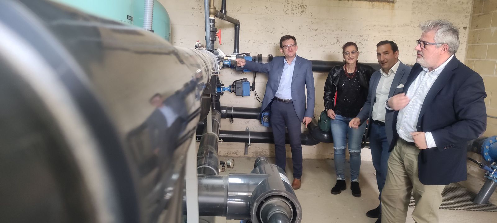 Las novedades de la potabilizadora de agua servirán para abastecer al doble de la población de Cabrerizos (1) Las novedades de la potabilizadora de agua servirán para abastecer al doble de la población de Cabrerizos (1)