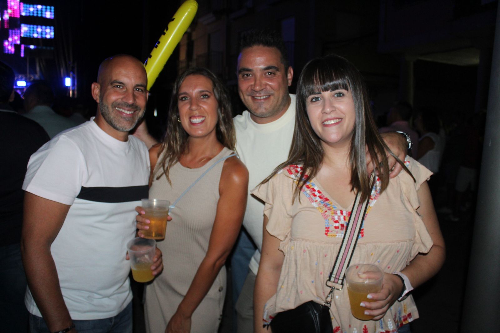 Salamanca de noche, sábado 16 de agosto