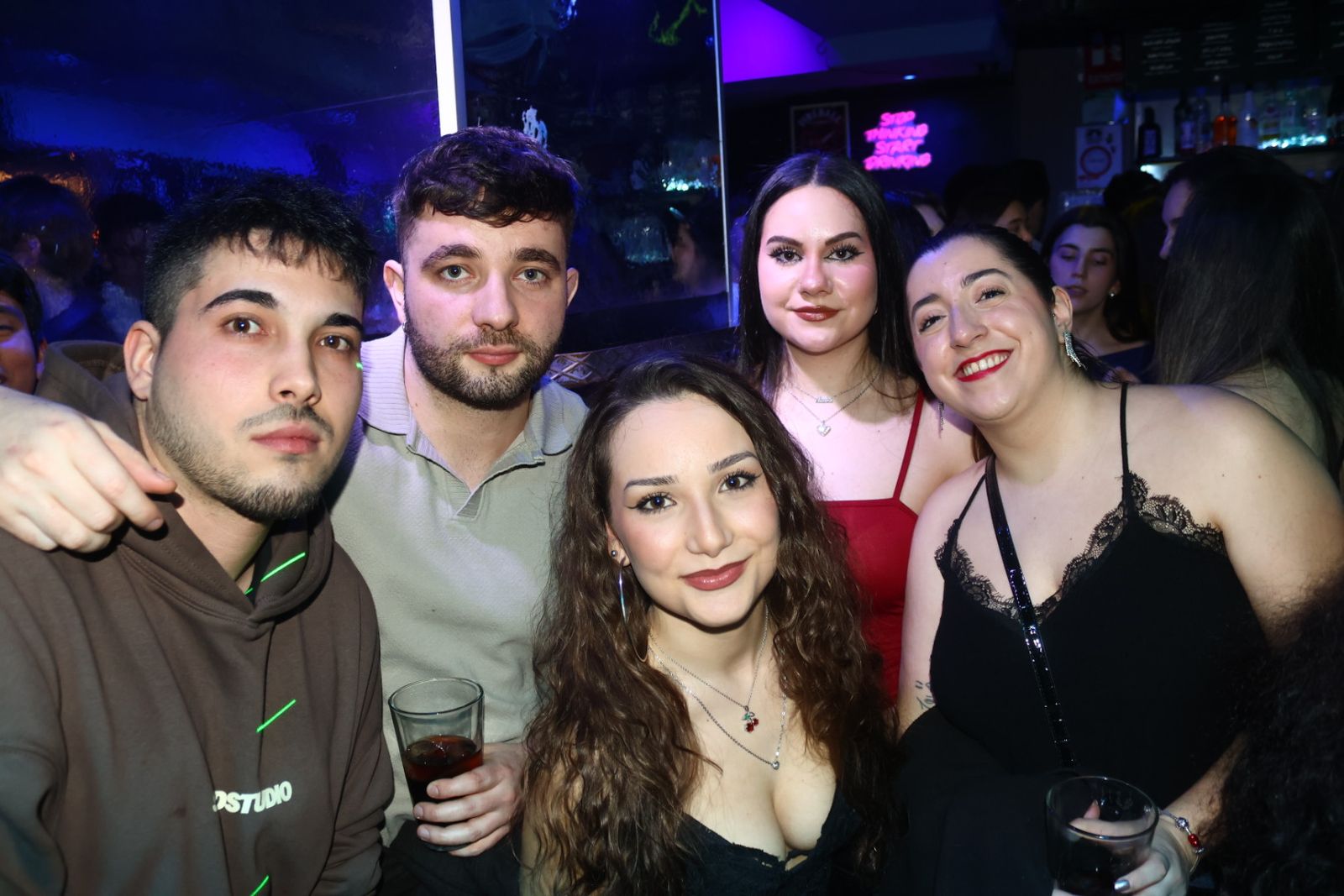 Salamanca de noche, sábado 21 de febrero