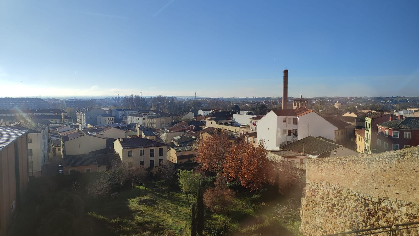 Zamora frío invierno sol