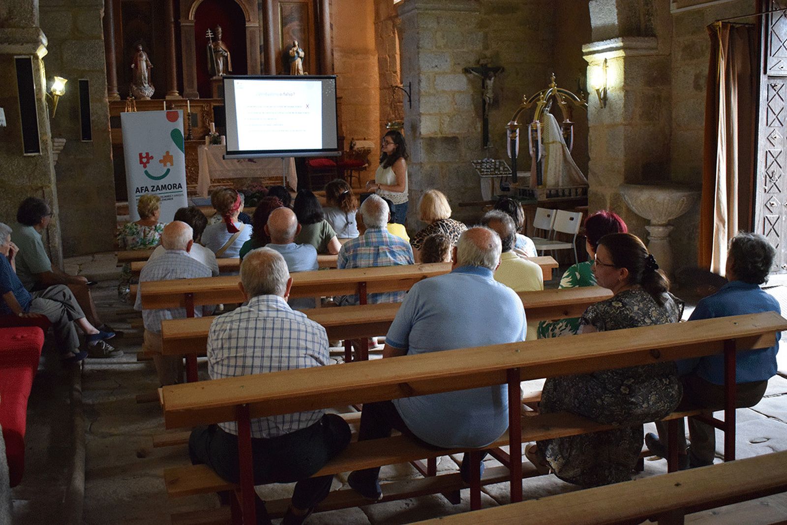 Charla de AFA en Monumenta de Sayago