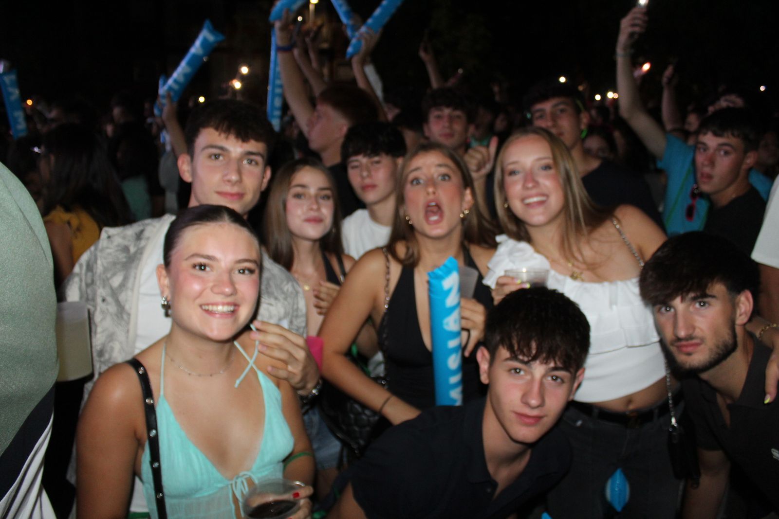Salamanca de noche, sábado 23 de agosto