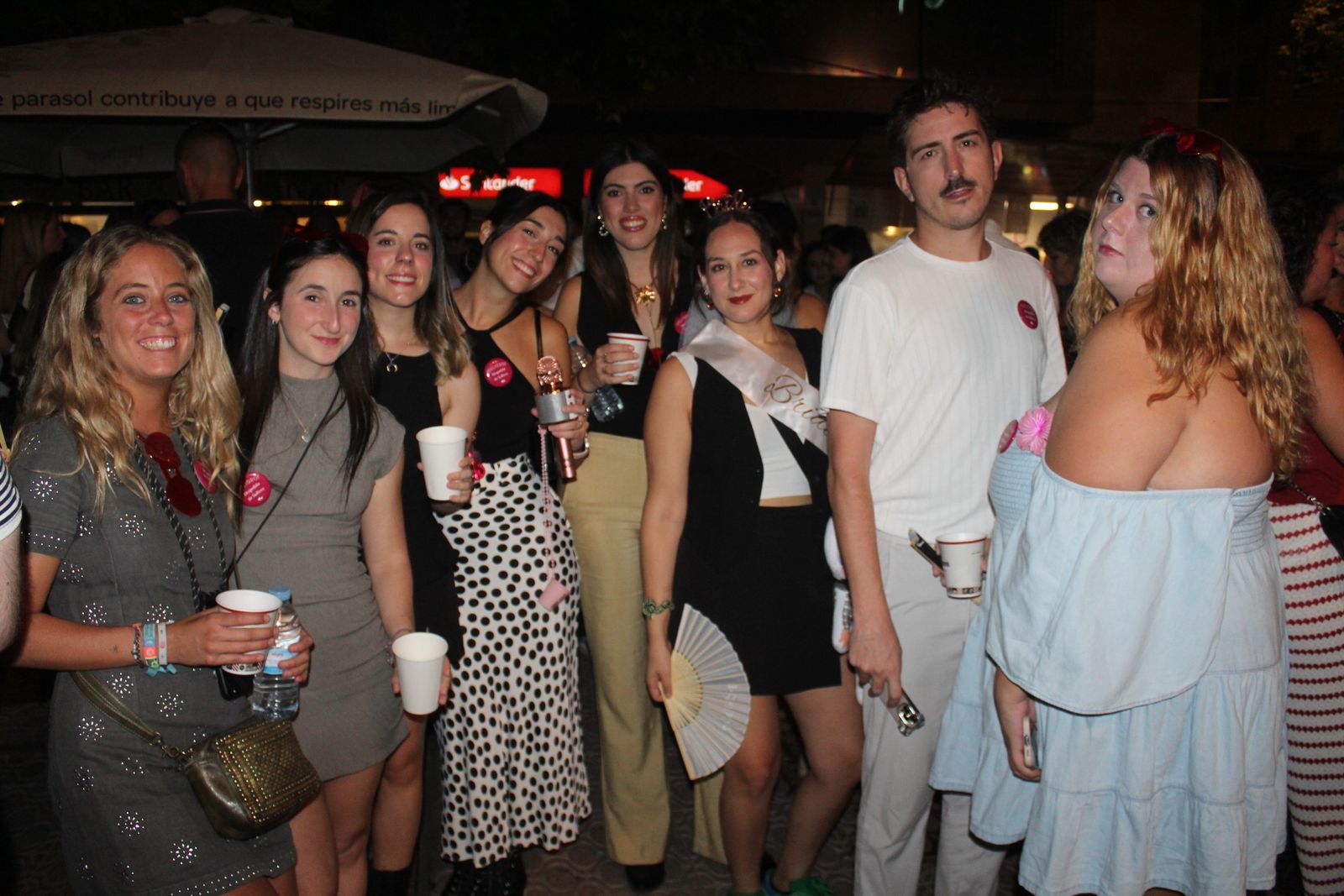 Ambiente en la Feria de Día en la tarde de este sábado
