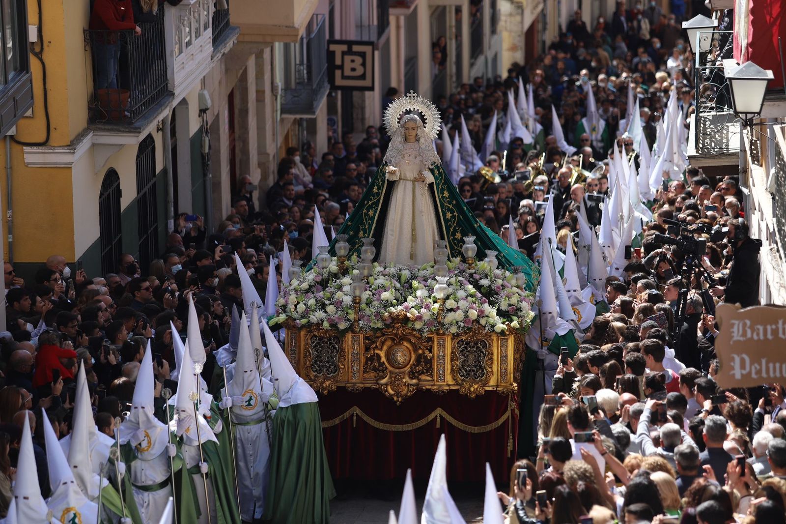Procesión de la Virgen de la Esperanza. Foto: María Lorenzo