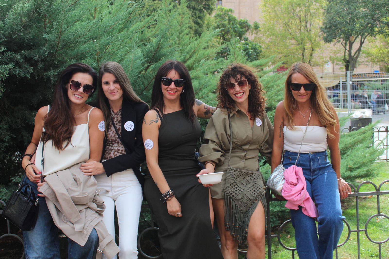 Ambiente en la Feria de Día en el mediodía de este sábado