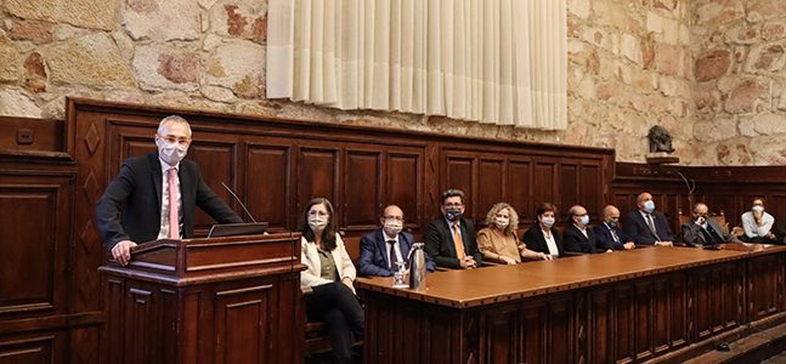 Ricardo Rivero presenta el balance de la USAL