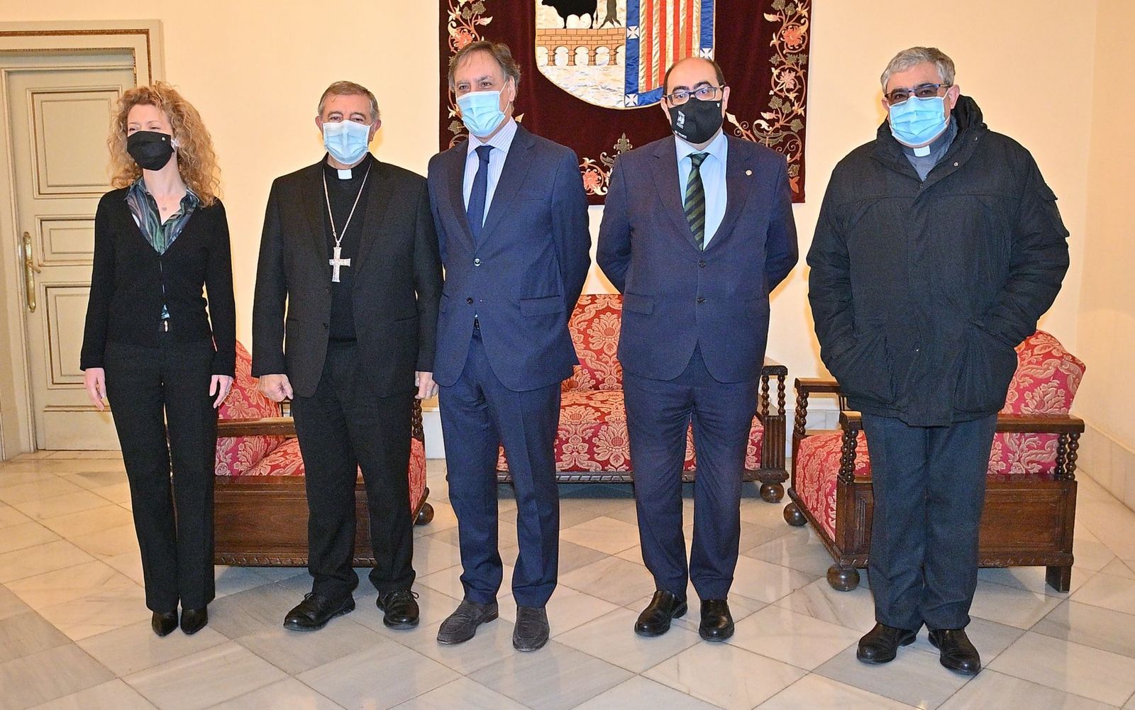 García Carbayo ofrece al nuevo obispo su máxima colaboración para trabajar en beneficio de las personas de Salamanca.