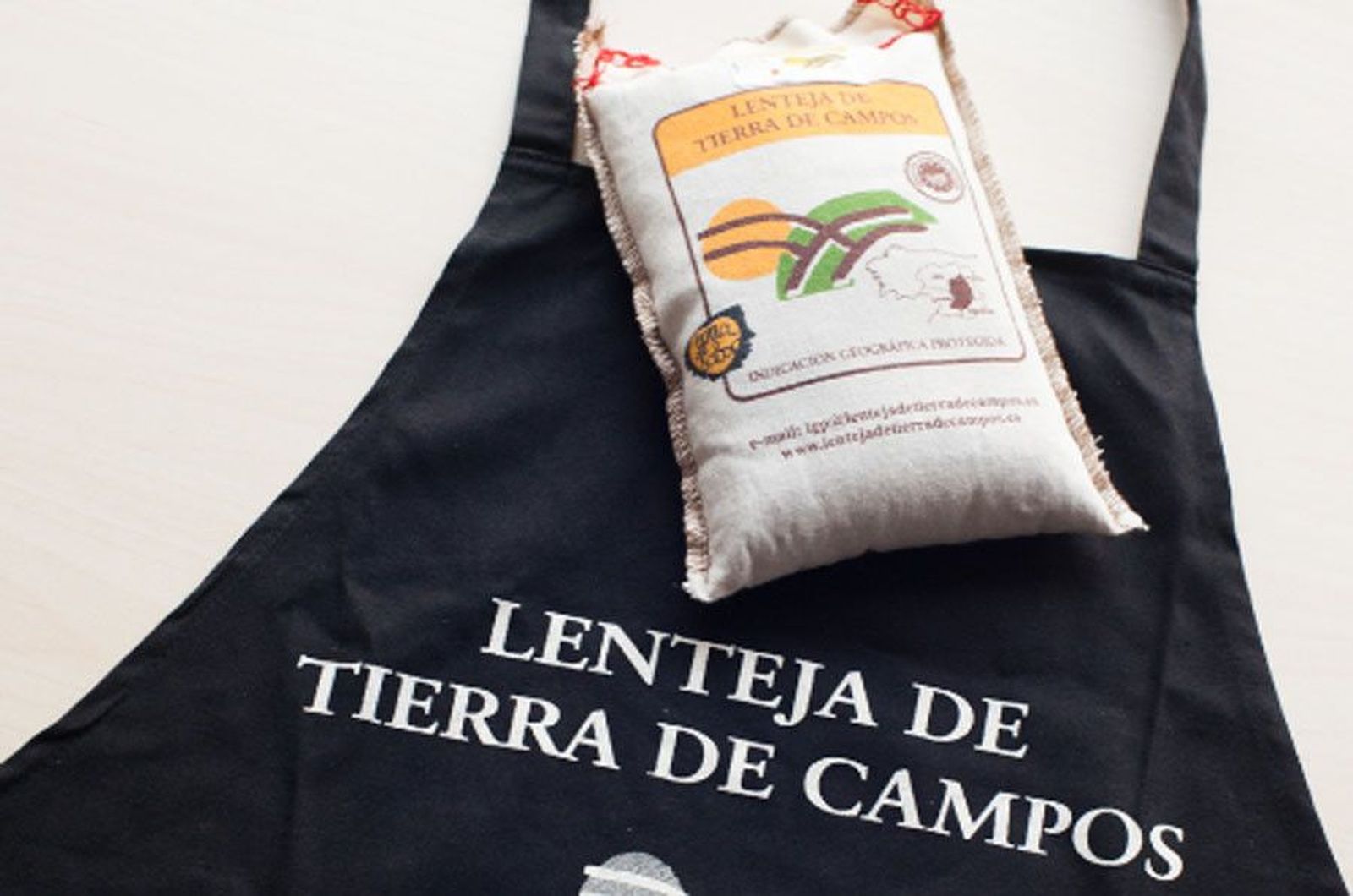 Lenteja tierra campos