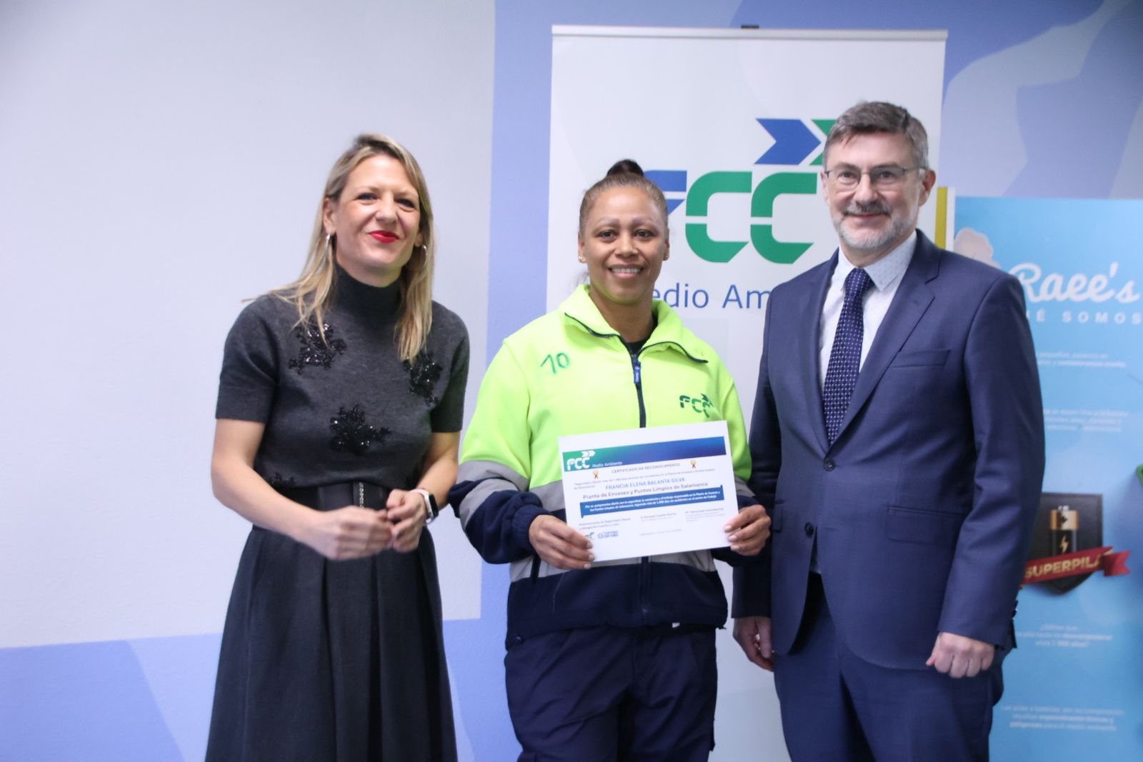 FCC Medio Ambiente celebrará un acto de reconocimiento a los trabajadores de la planta de envases de Salamanca y Puntos Limpios