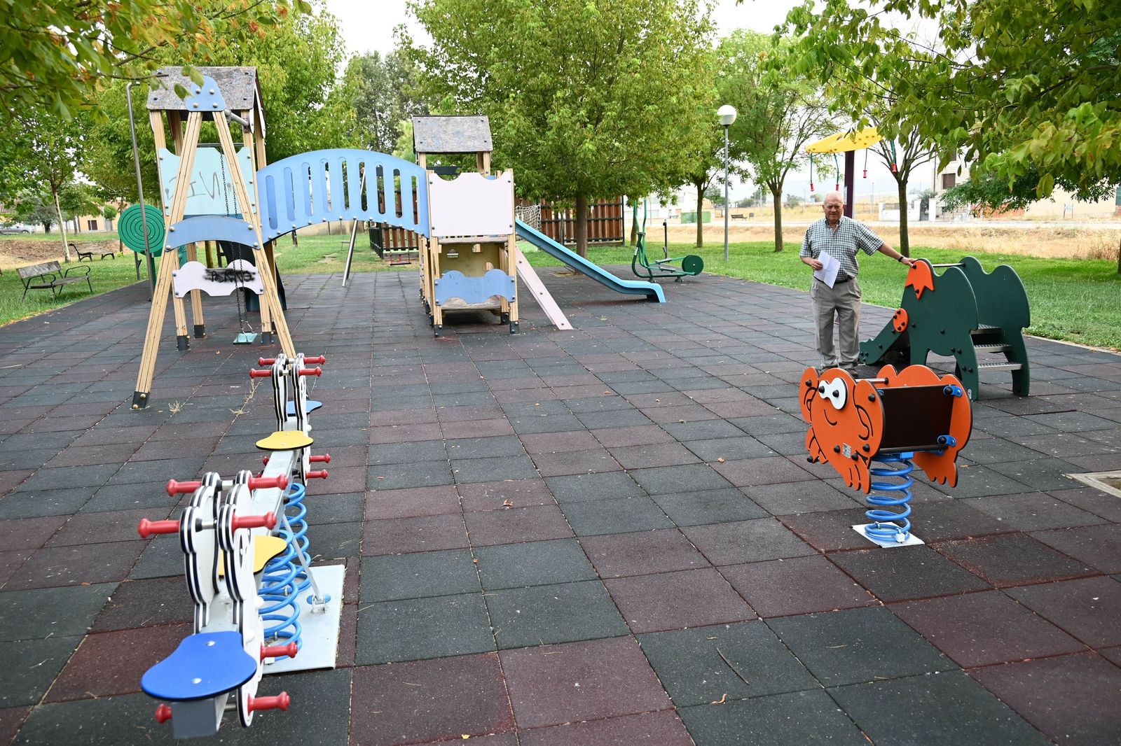 Ciudad Rodrigo embellece sus parques con más servicios y patrimonio recuperado
