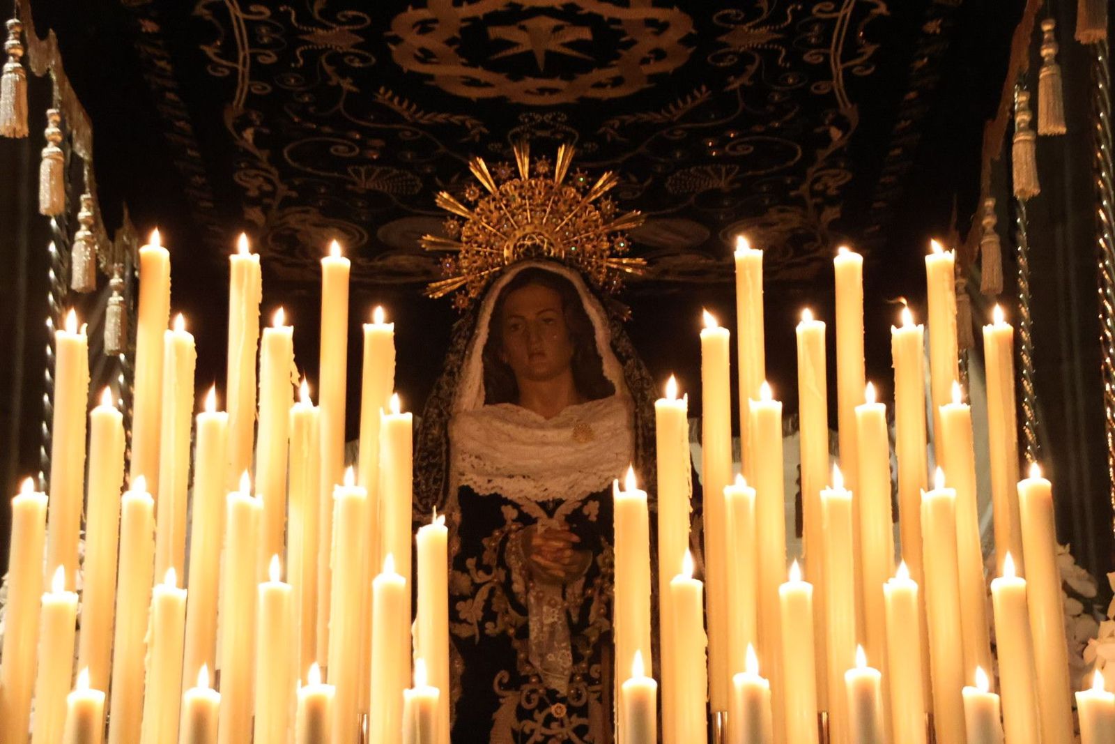 Procesión de la Hermandad de la Virgen de la Soledad