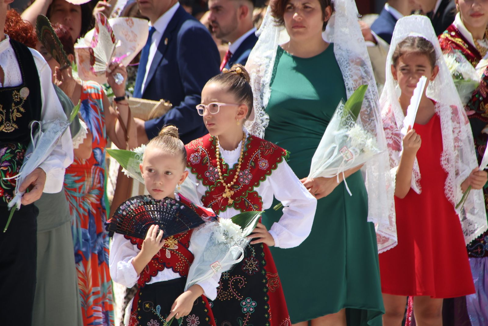 Procesión y ofrenda floral en honor de Nuestra Señora de la Asunción en Guijuelo