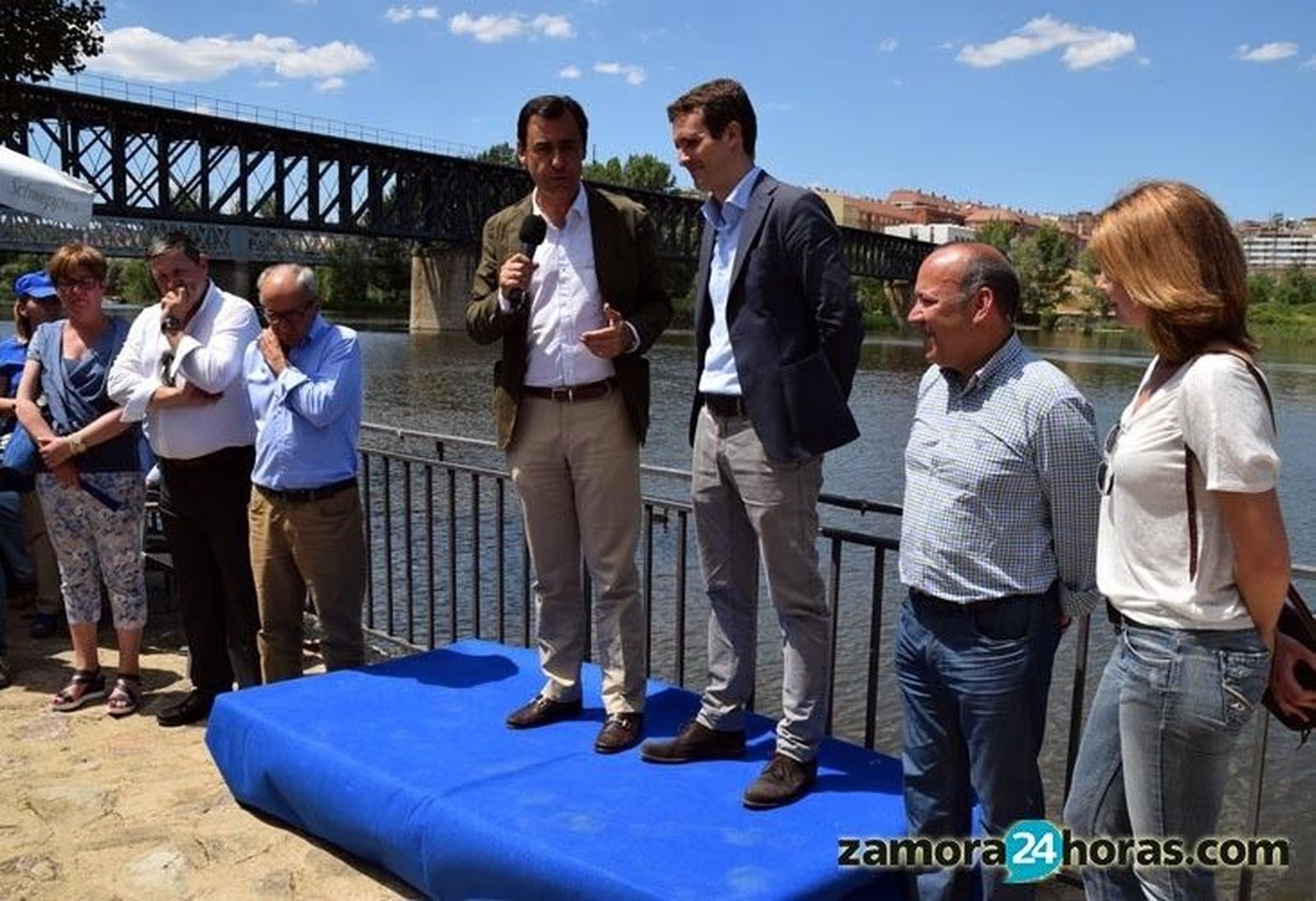 Pablo Casado y Martínez-Maillo hacen un llamamiento al votante moderado de Zamora