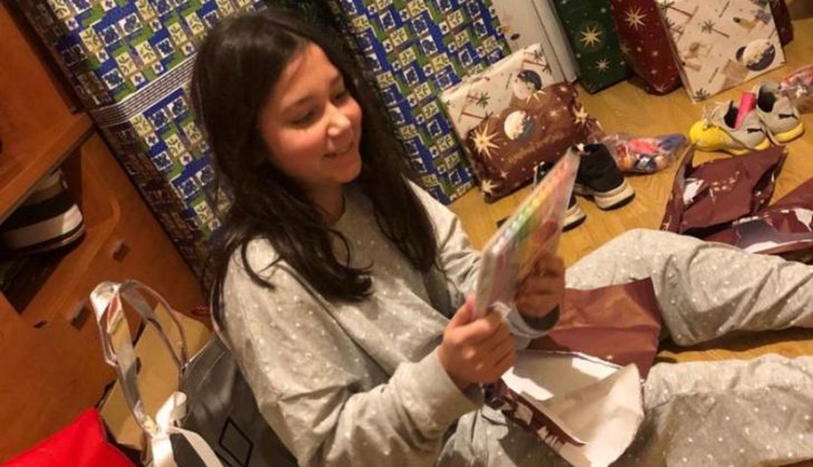 Naiara se ha portado muy bien y los Reyes Magos lo han tenido en cuenta