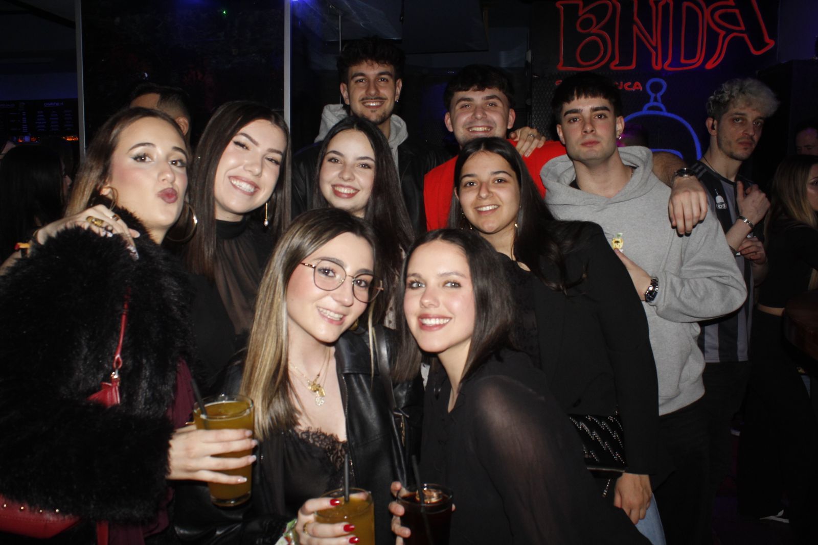 Salamanca de noche, sabado 14 de marzo