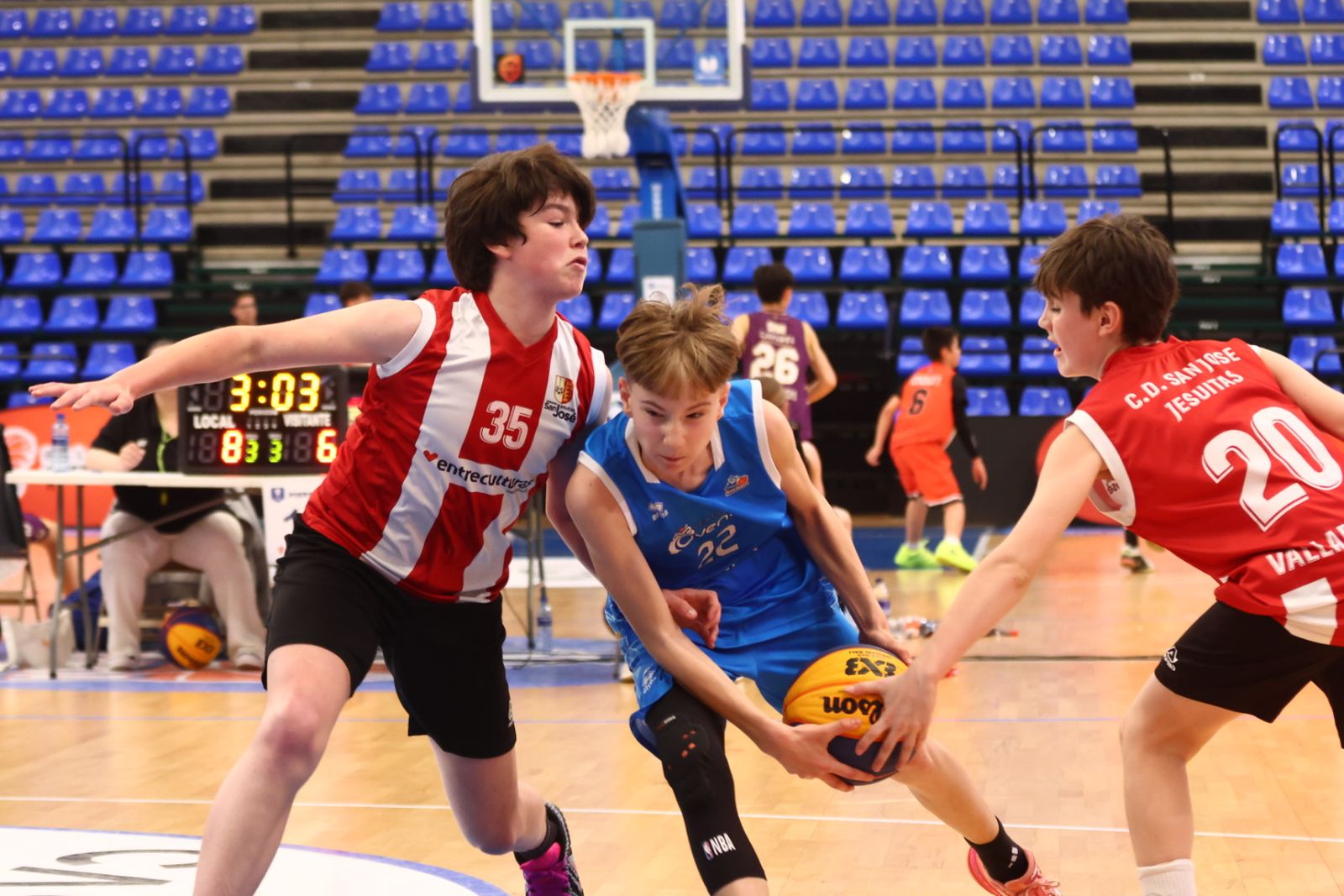 Campeonato de baloncesto 3x3 U13 y U15
