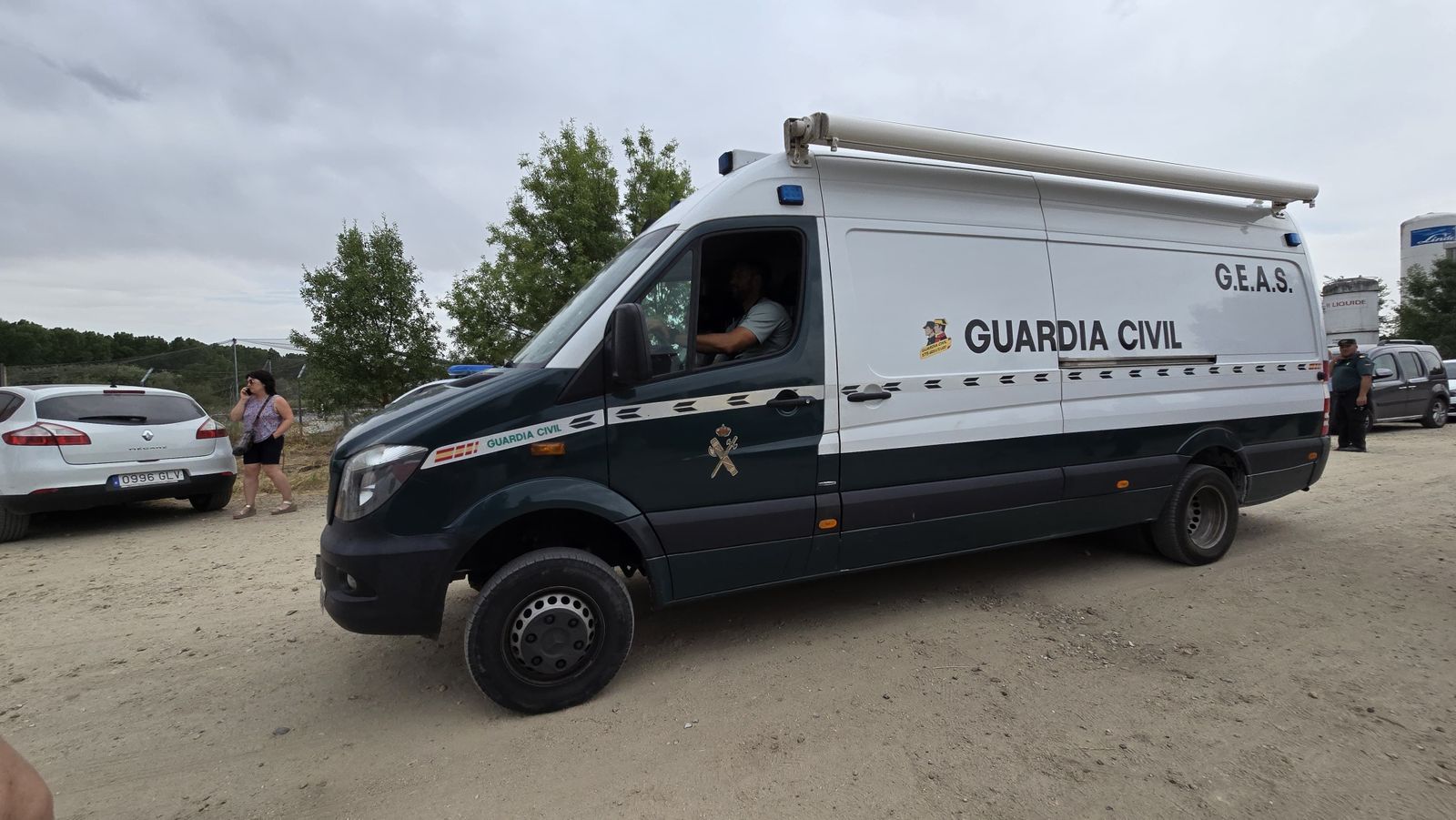 Operativo de búsqueda desplegado en Alba de Tormes para dar con el paradero del menor desaparecido en el río